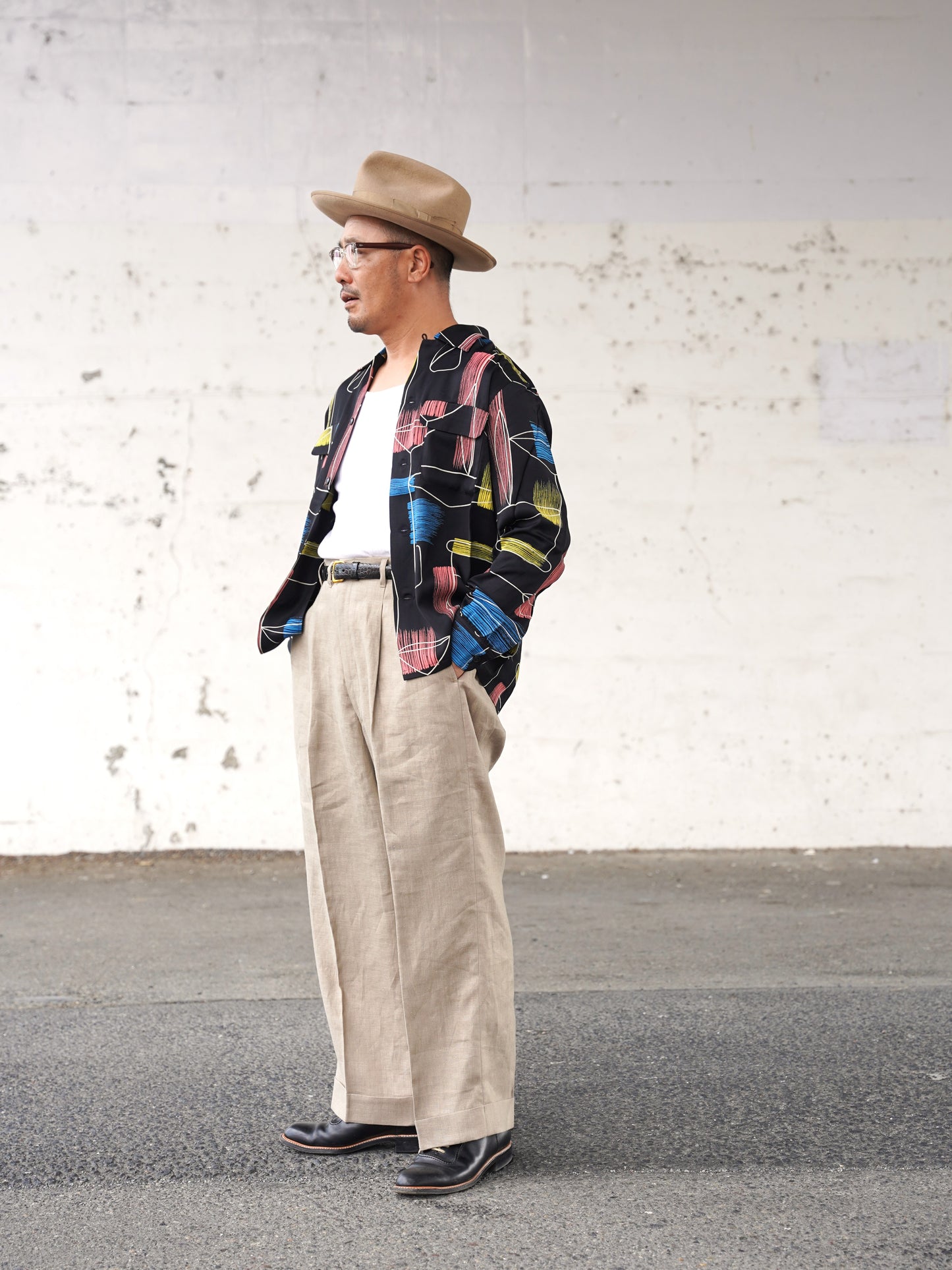 #250102 1950s L/S Shirt