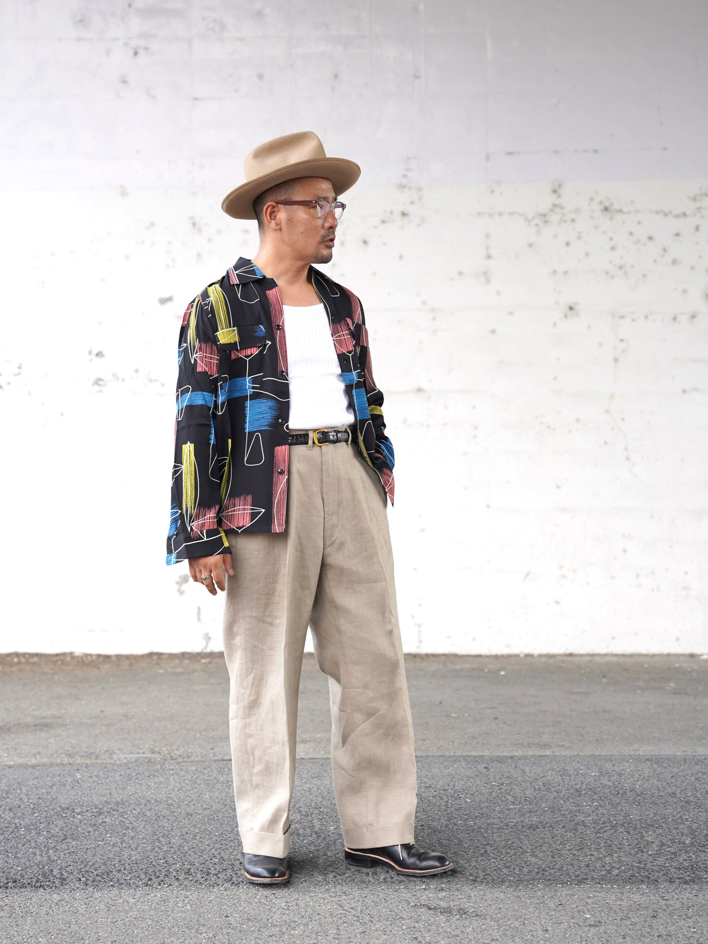 #250102 1950s L/S Shirt