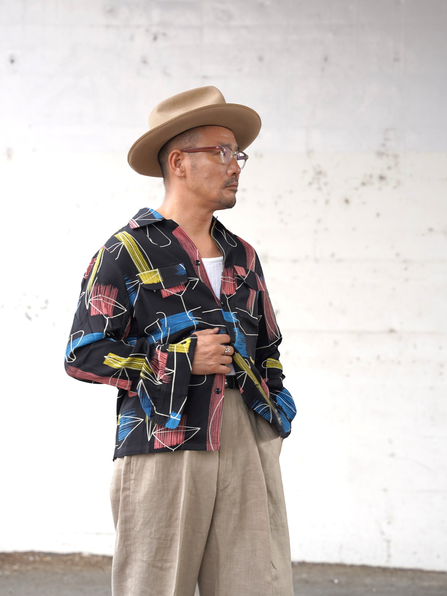 #250102 1950s L/S Shirt