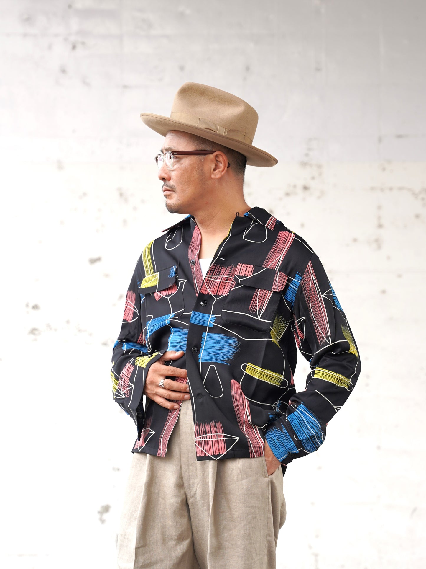 #250102 1950s L/S Shirt