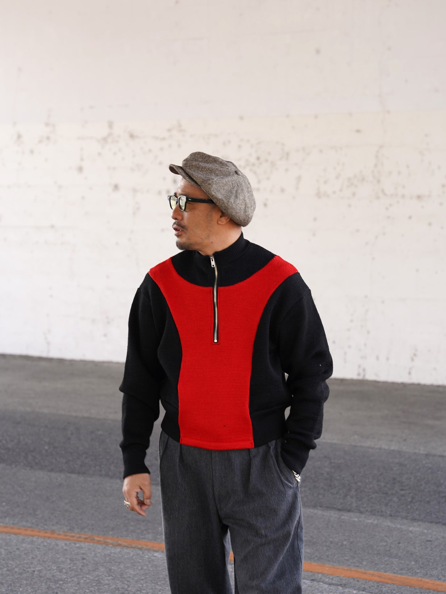 #497 1930 Motorcycle Knit