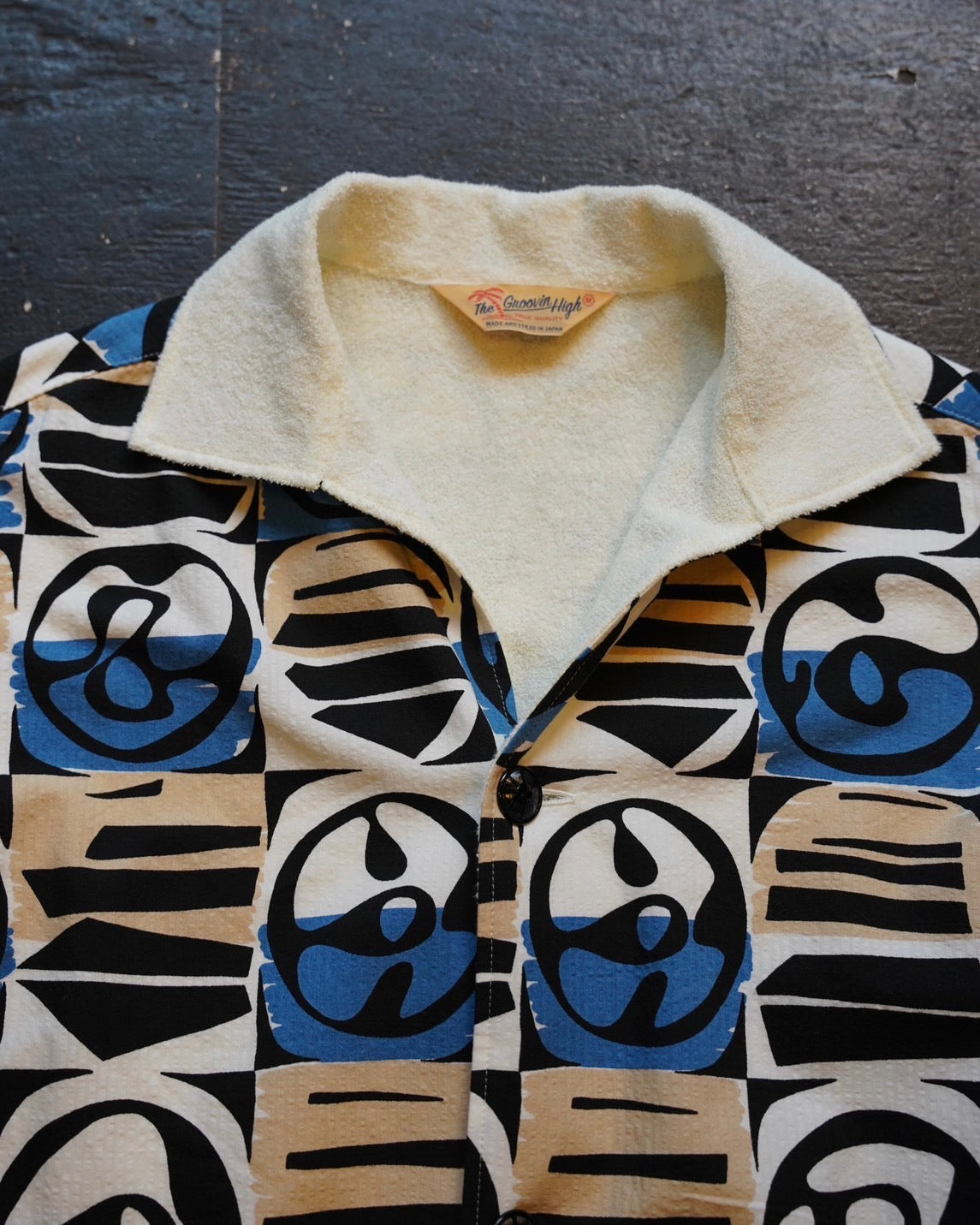 #475 1950s Pile S/S Shirt