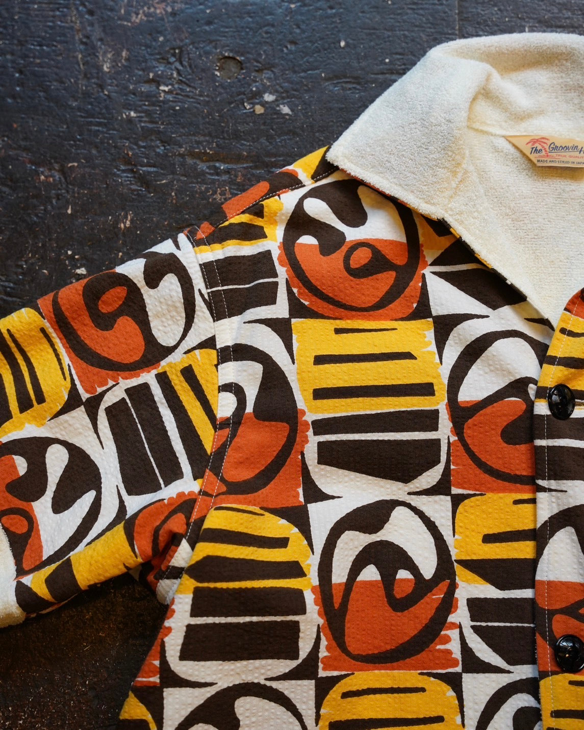 #475 1950s Pile S/S Shirt