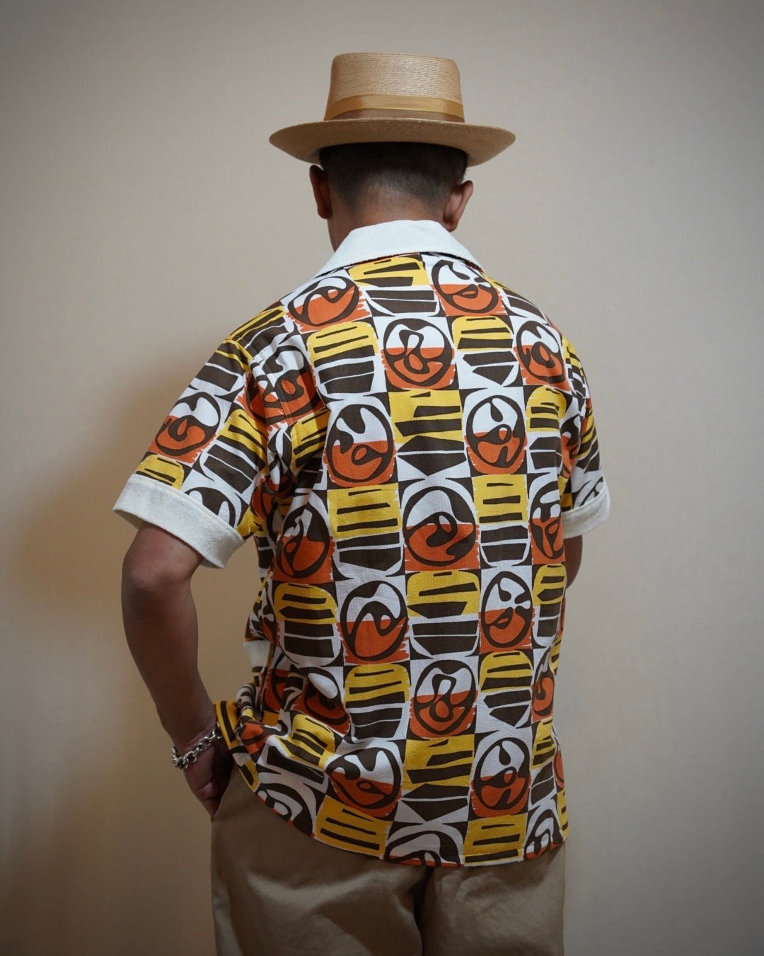 #475 1950s Pile S/S Shirt