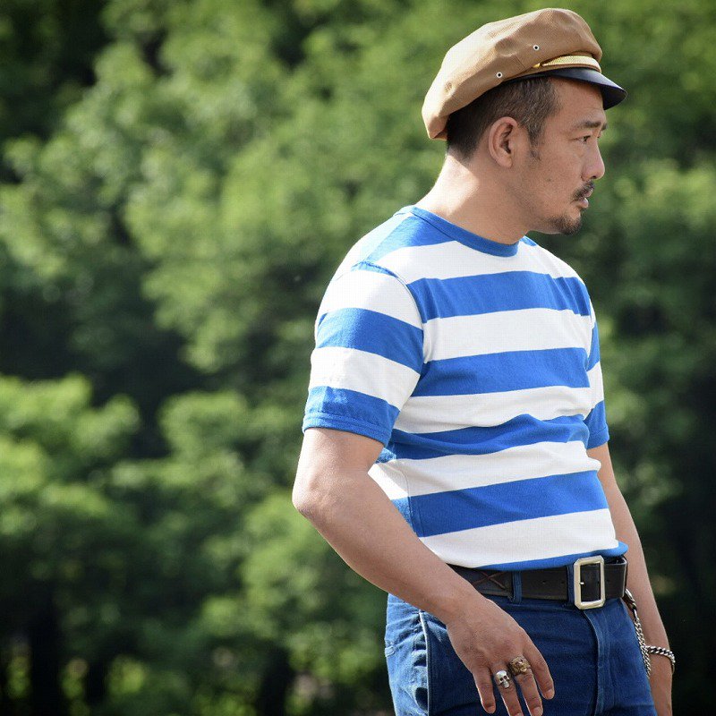 #356 1950s Ringer T-shirt / Stripe
