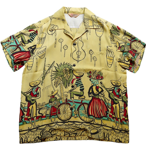 #370 1950s S/S Shirt / Latin America
