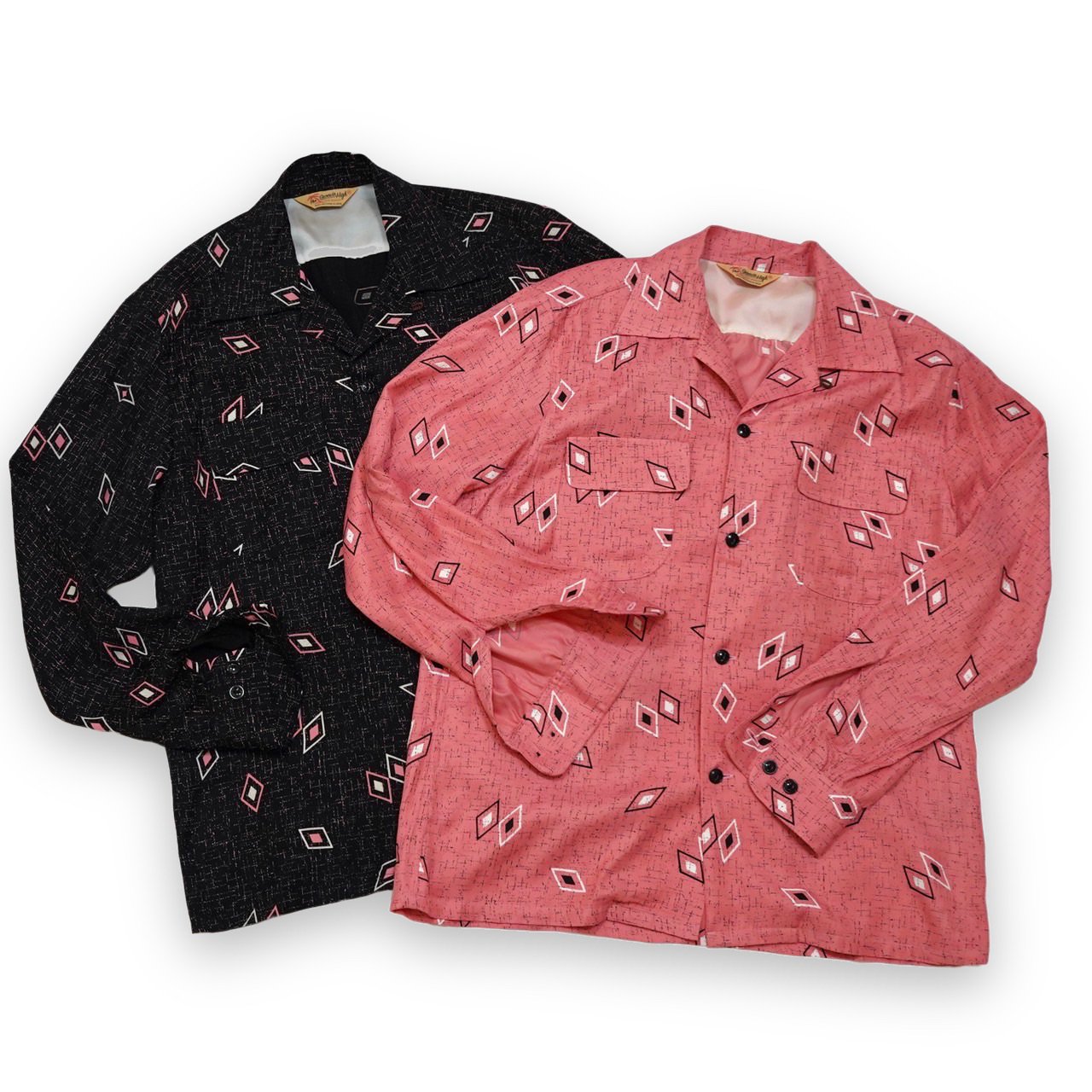 1950s L/S Shirt / Diamond