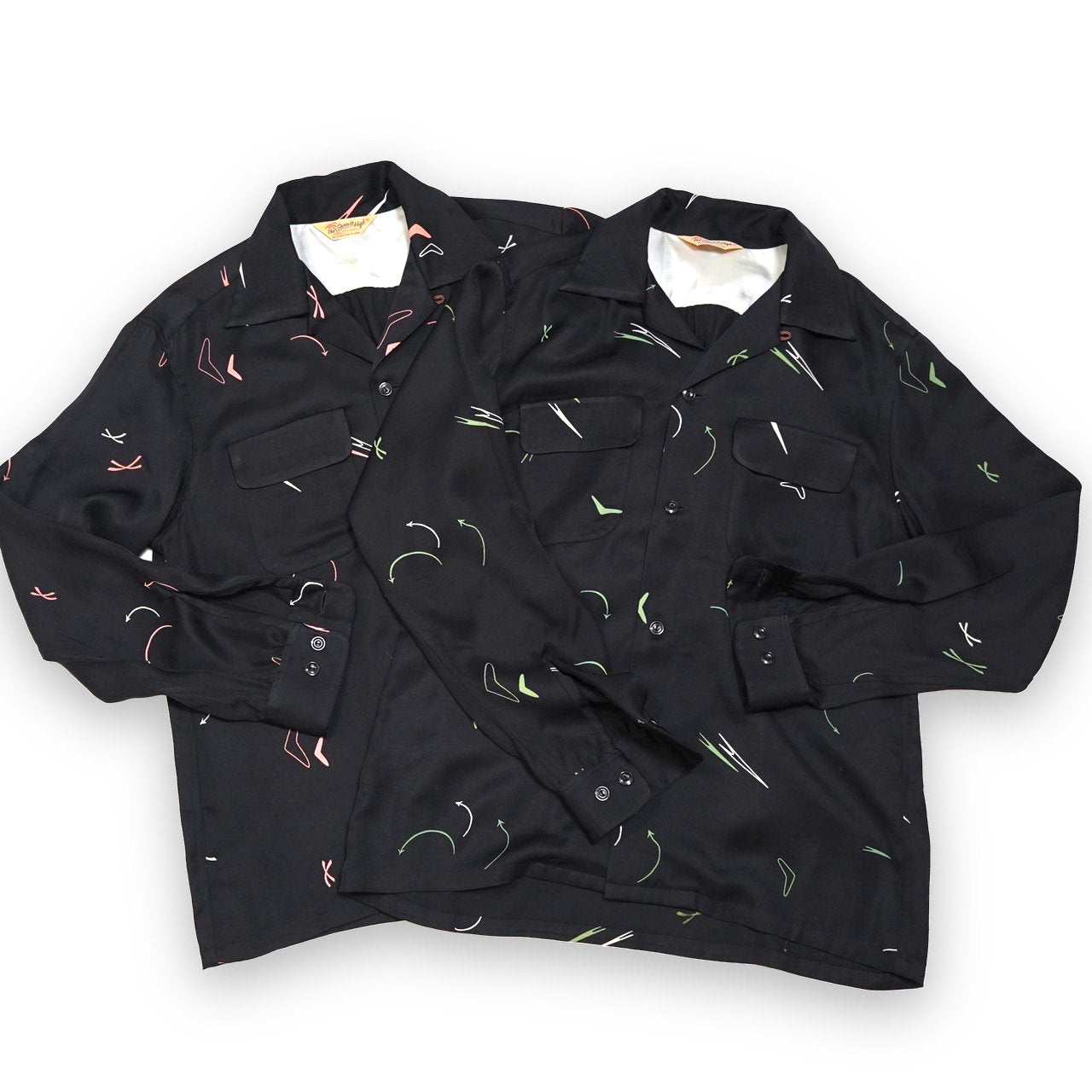#445 1950s L/S Shirt / Bird