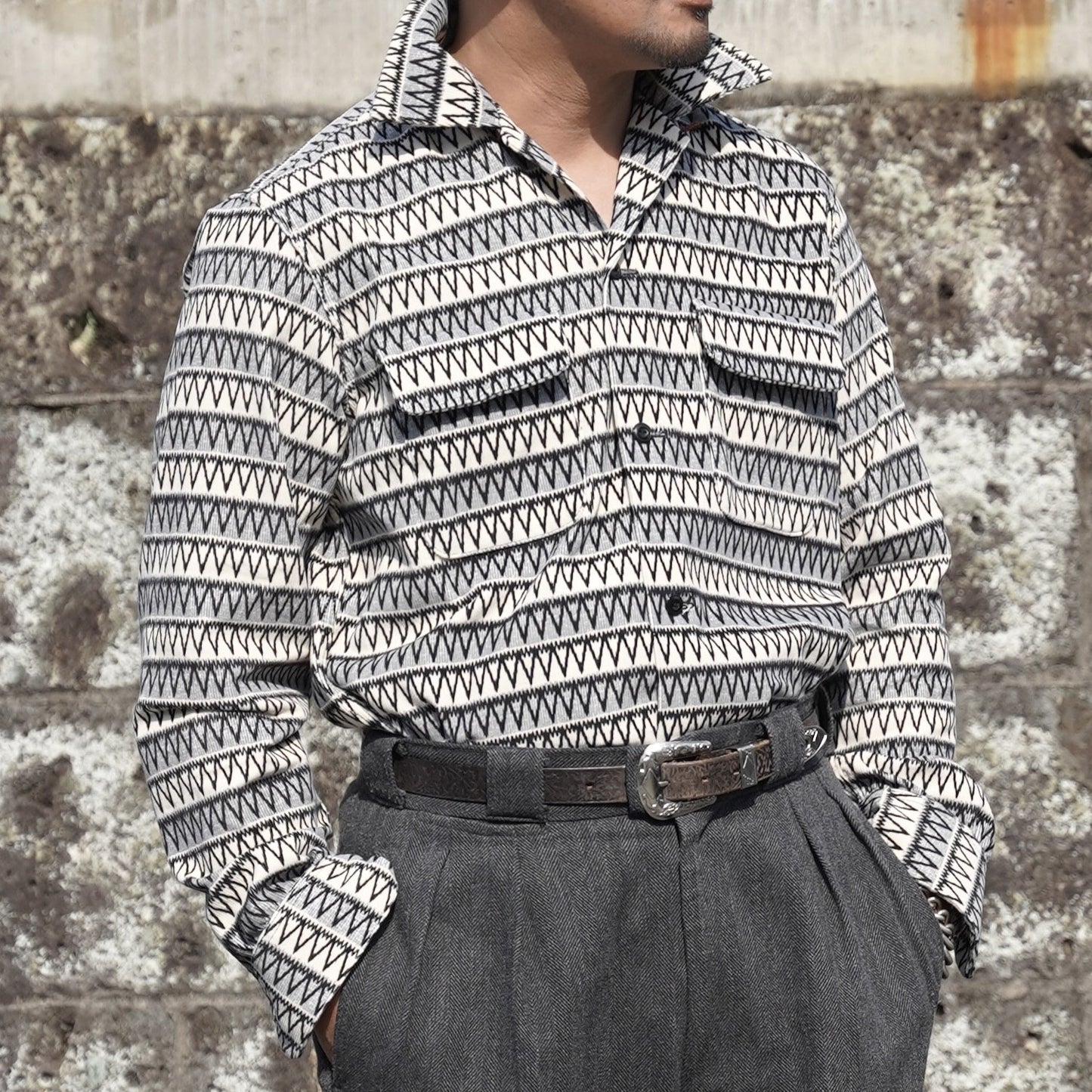 #506 1950 Corduroy Shirt / Atomic