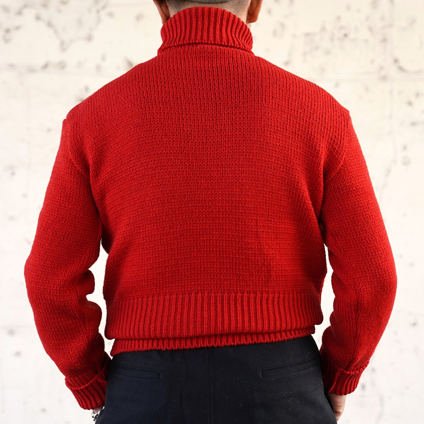 #240205 1940s Turtle-neck Knit