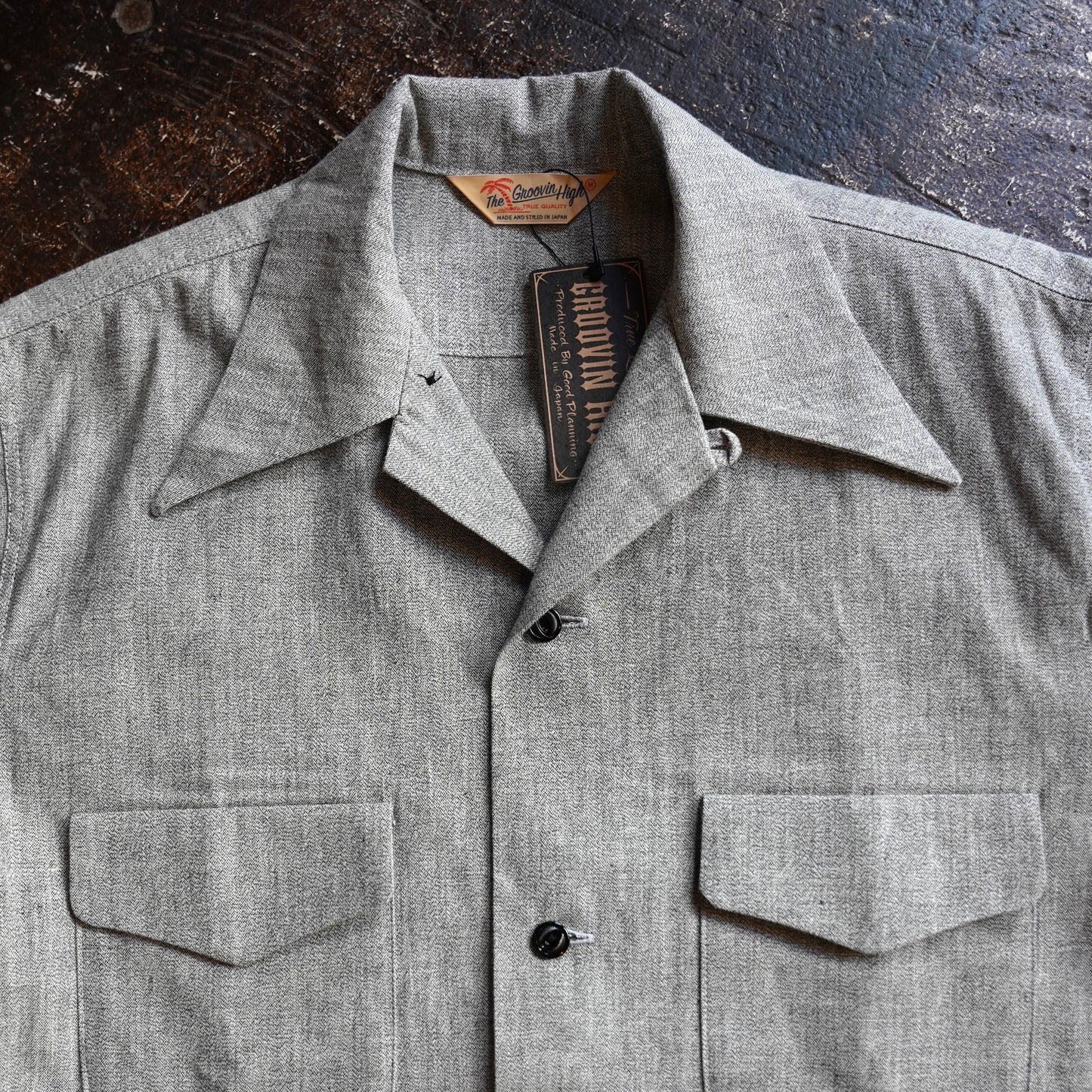 #240109 1940s Chambray S/S Shirt