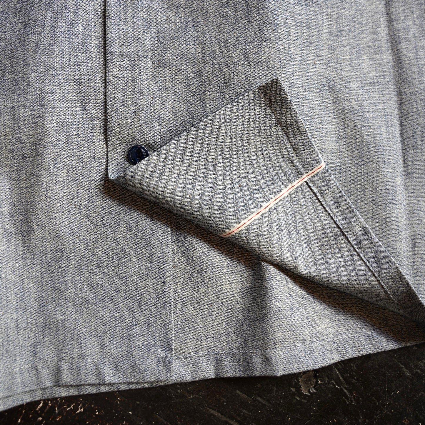 #240109 1940s Chambray S/S Shirt