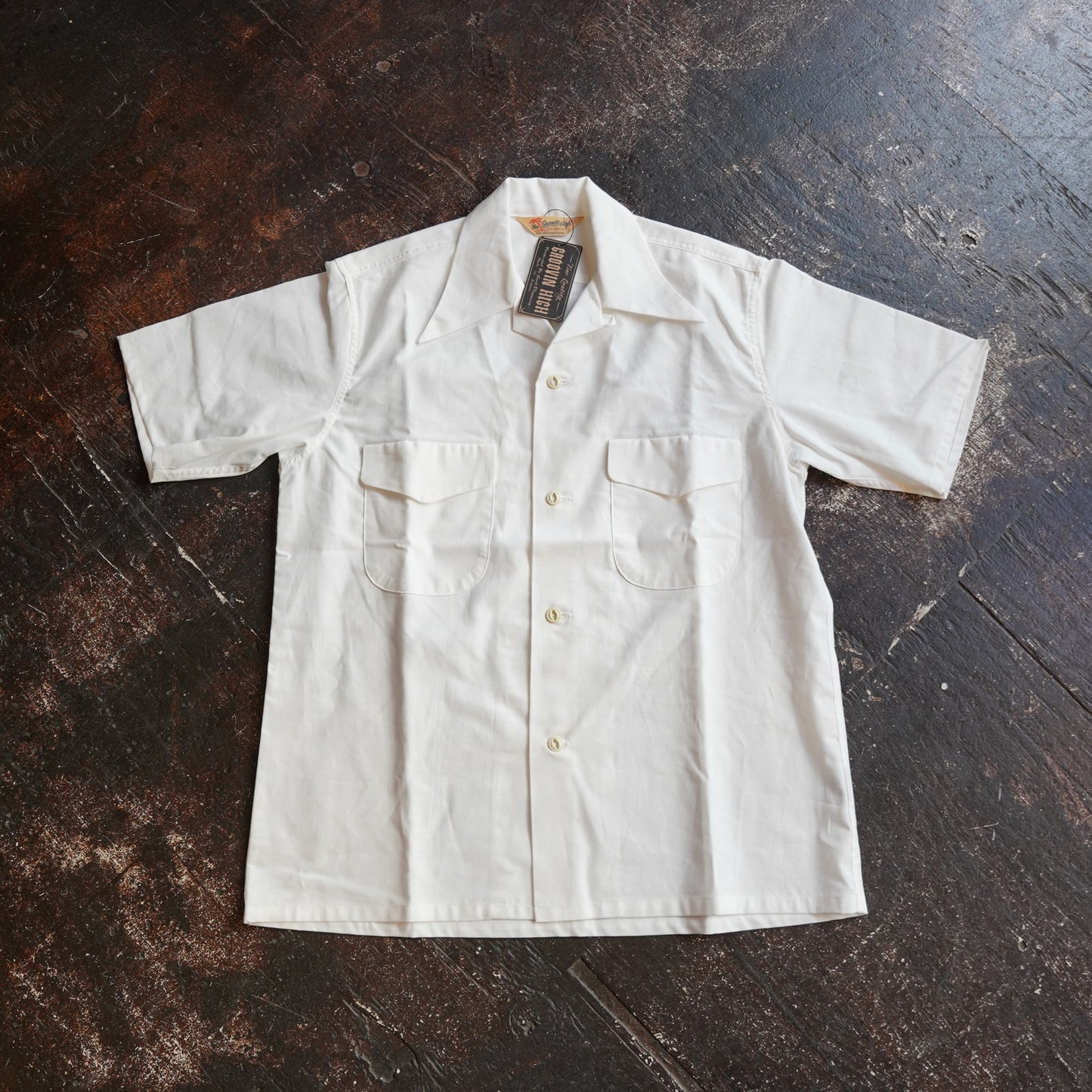 #240110 1940s Cotton S/S Shirt
