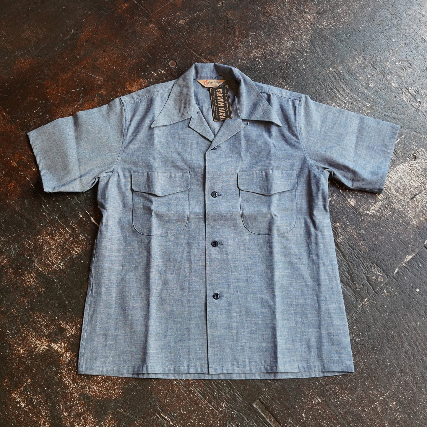 #240110 1940s Cotton S/S Shirt