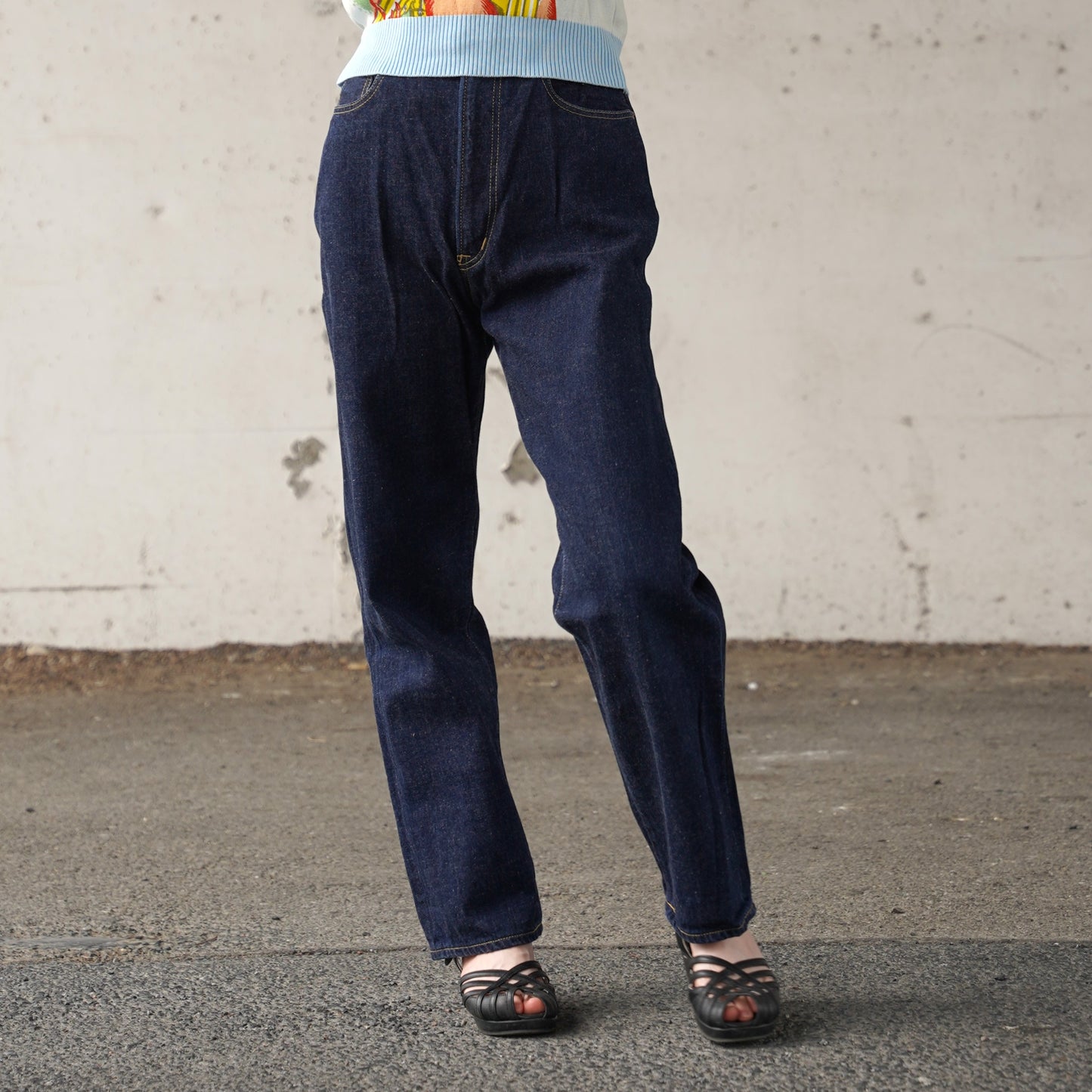 #250701 1950s Ladys Denim Pants【Old Devil Moon】