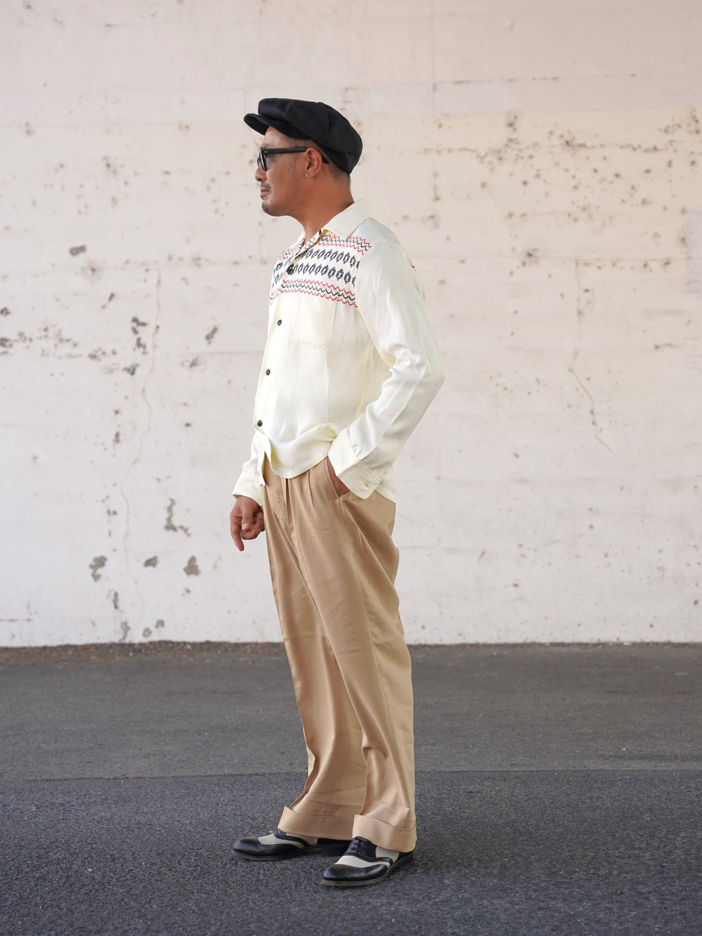 #260103 1950s L/S Shirt - Elvis