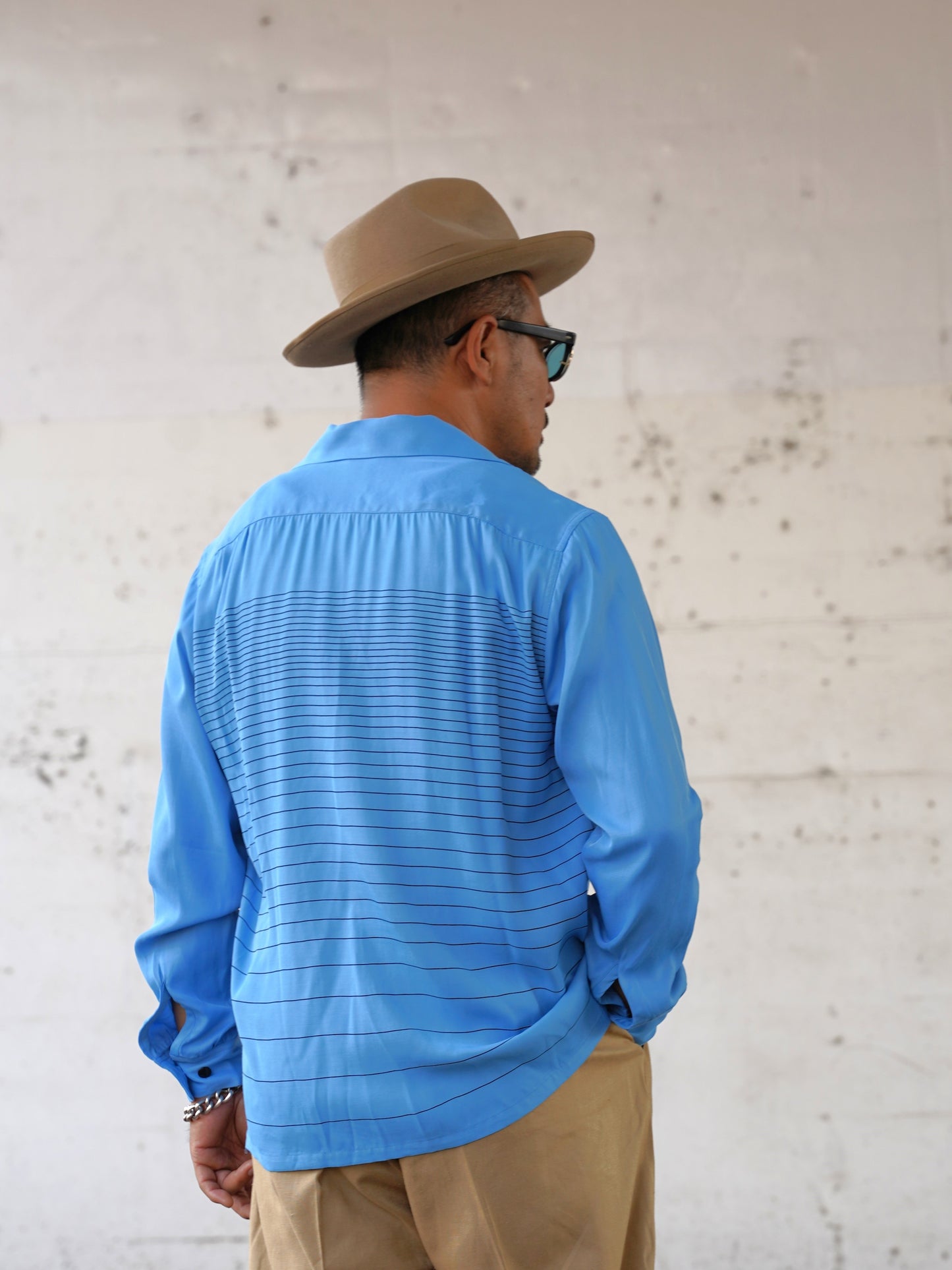 #260104 1950s L/S Shirt - Stripe