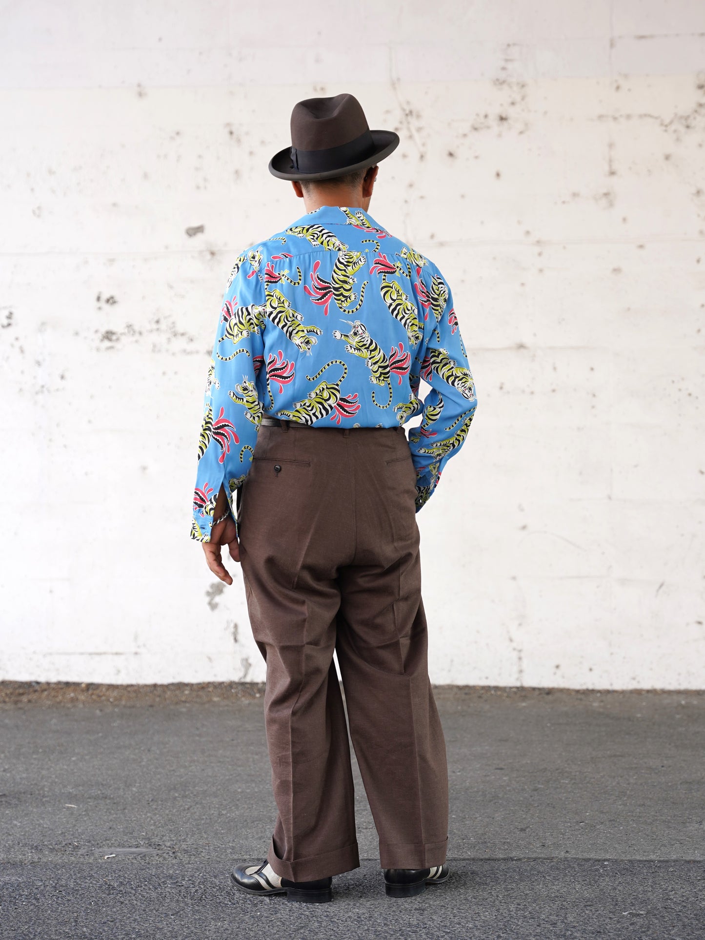 #260109 1950s L/S Shirt - Tiger