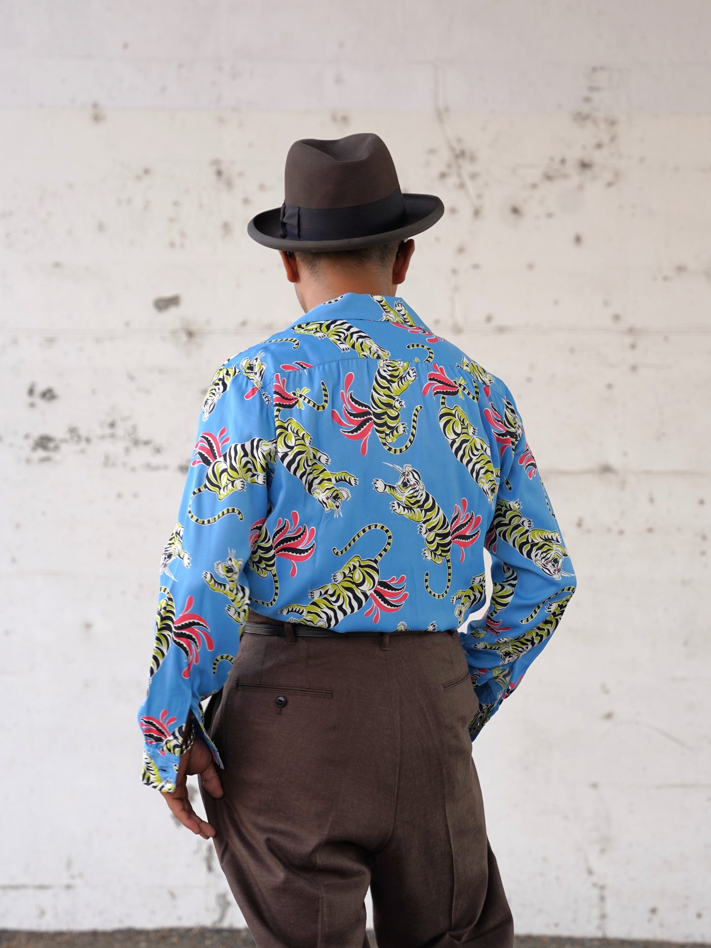 #260109 1950s L/S Shirt - Tiger