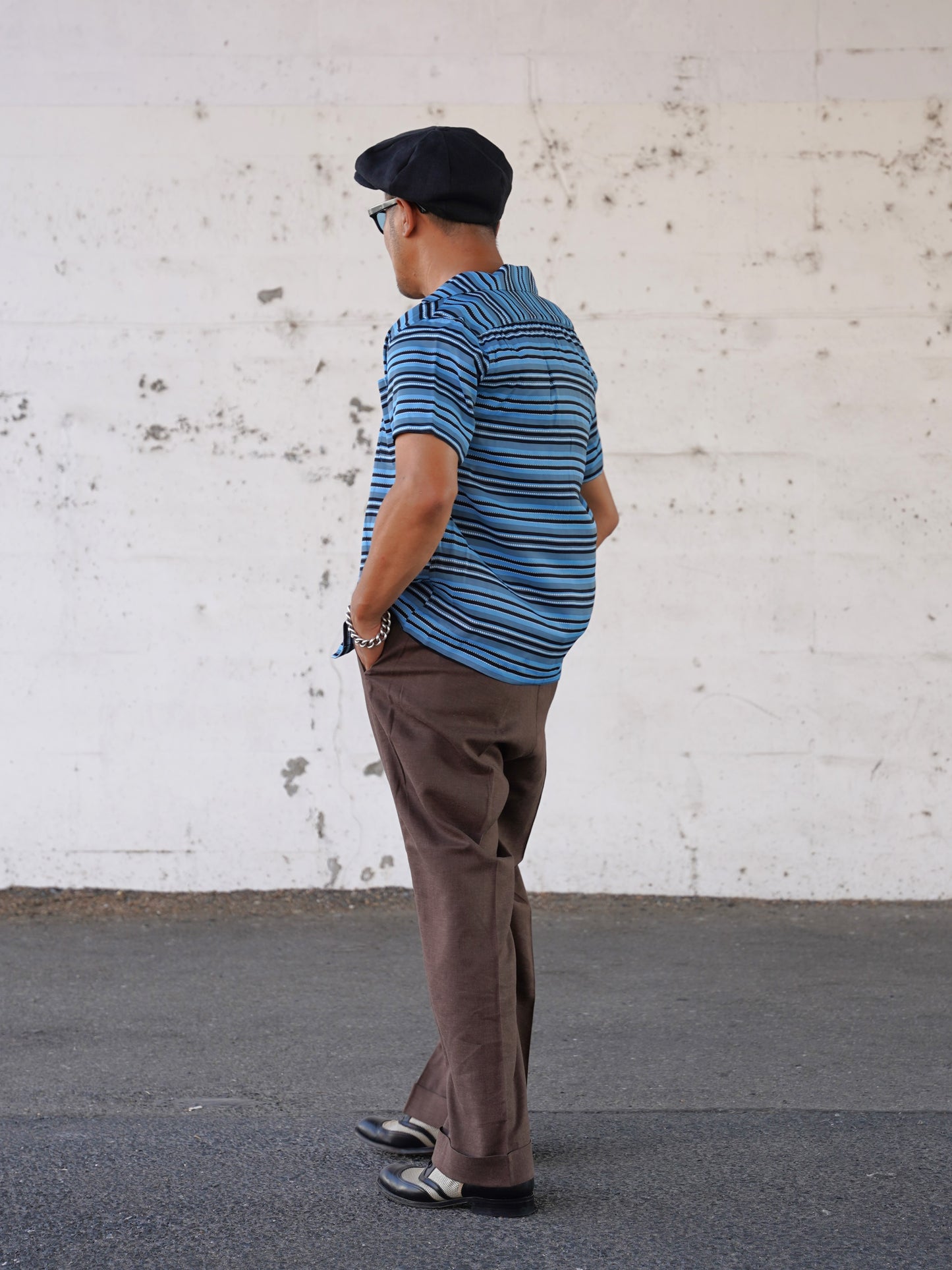 #260112 1950s S/S Shirt - Stripe