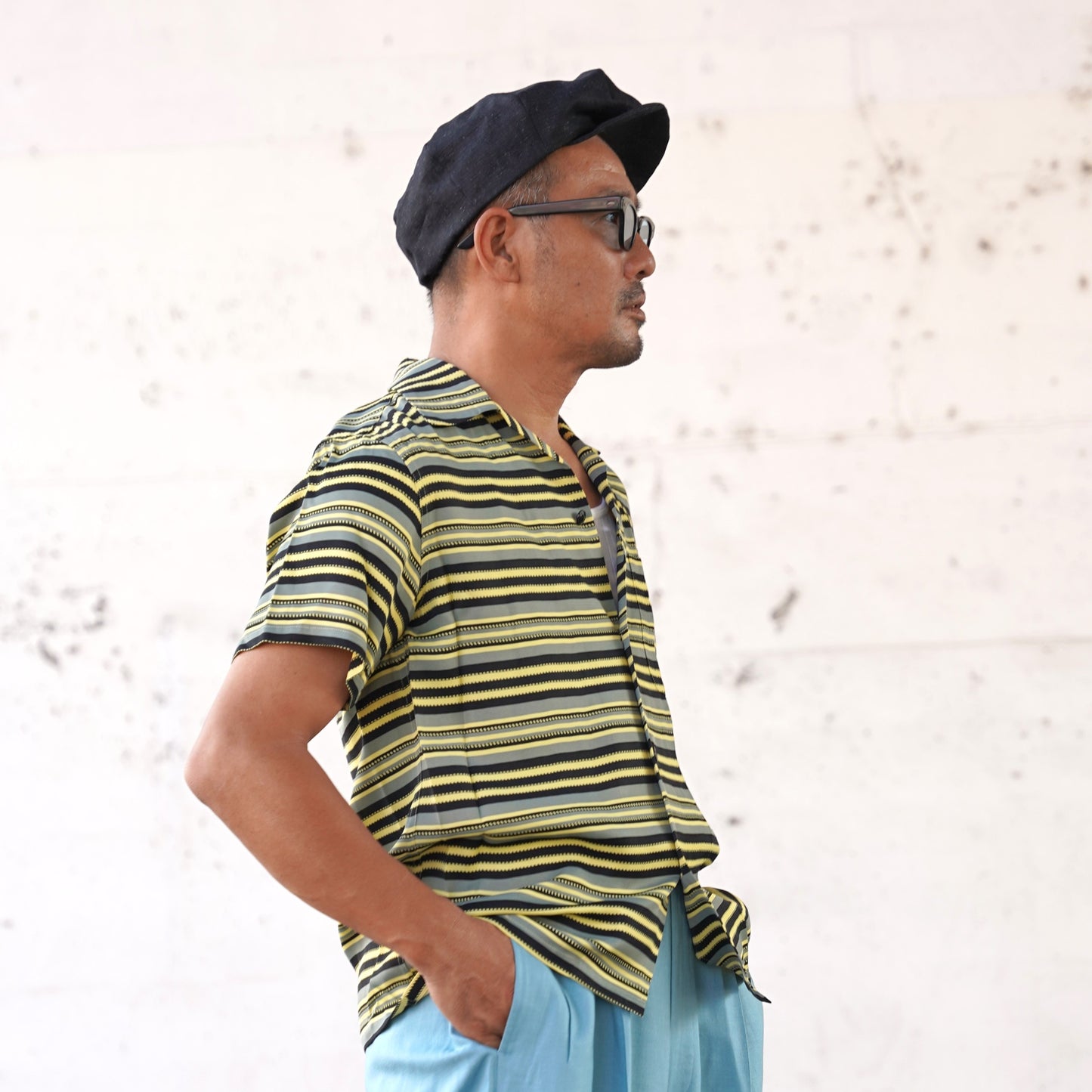#260112 1950s S/S Shirt - Stripe