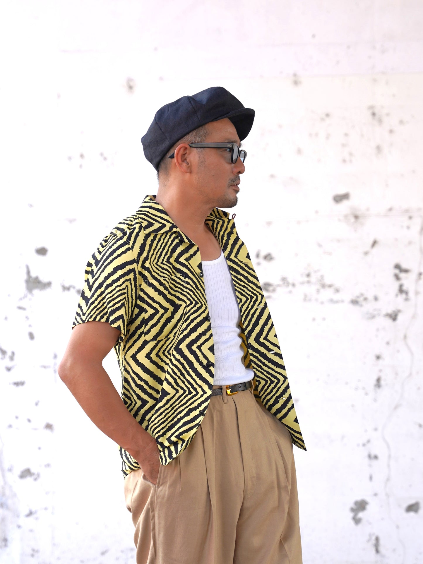 #260113 1950s S/S Shirt - Zebra