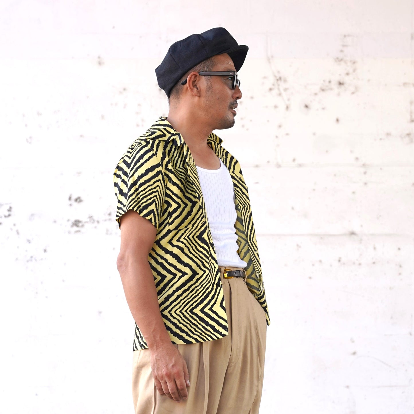 #260113 1950s S/S Shirt - Zebra