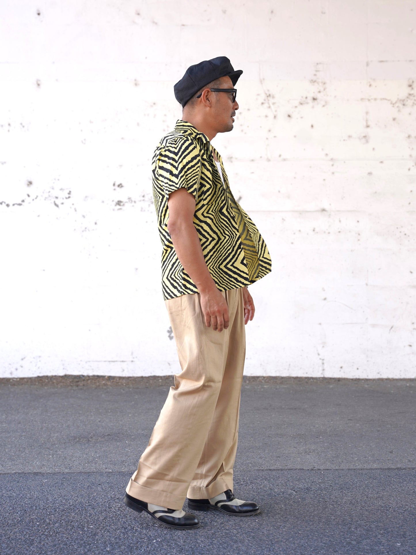 #260113 1950s S/S Shirt - Zebra