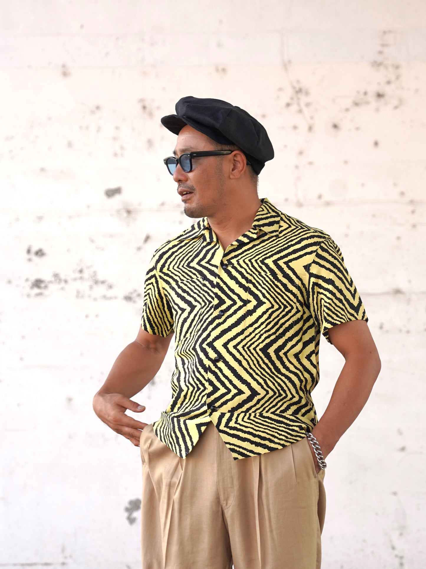 #260113 1950s S/S Shirt - Zebra