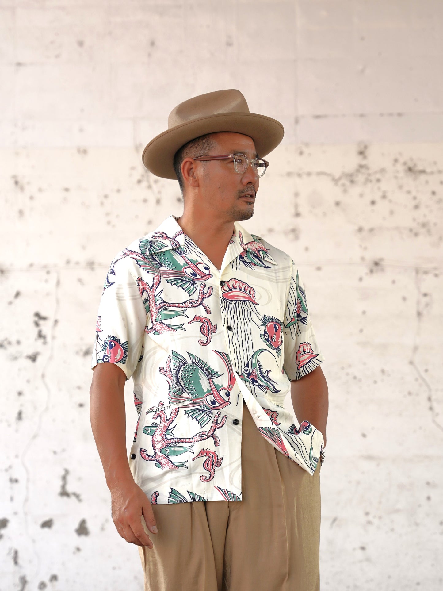 #260114 S/S Shirt - Fish