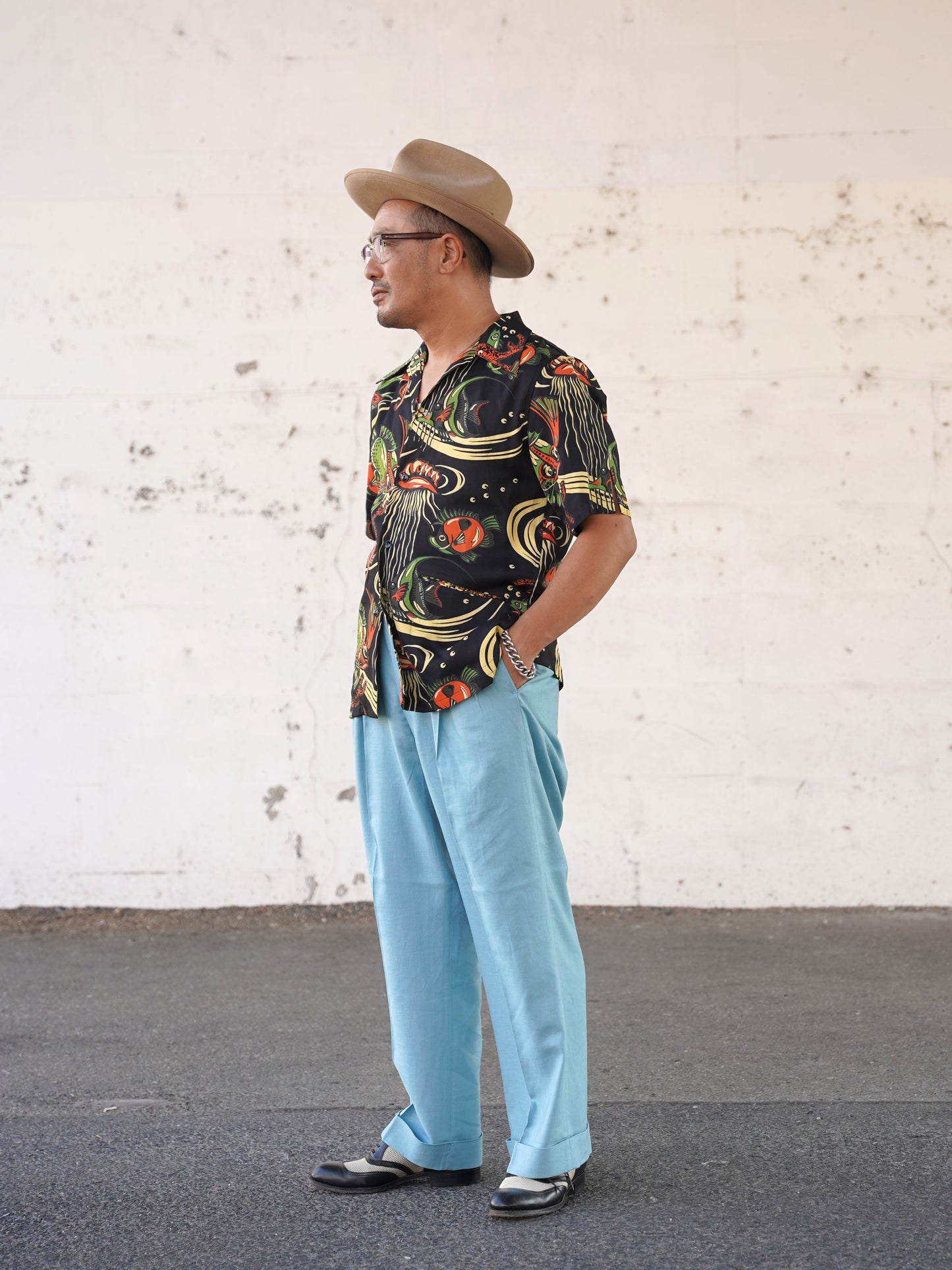 #260114 S/S Shirt - Fish