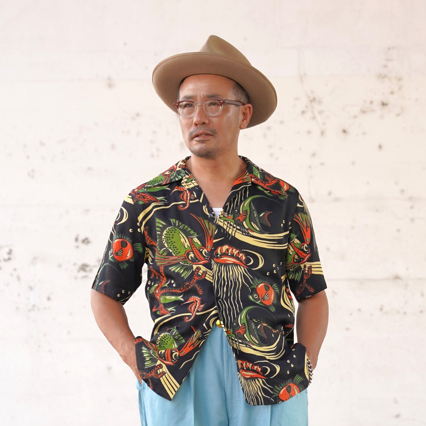 #260114 S/S Shirt - Fish