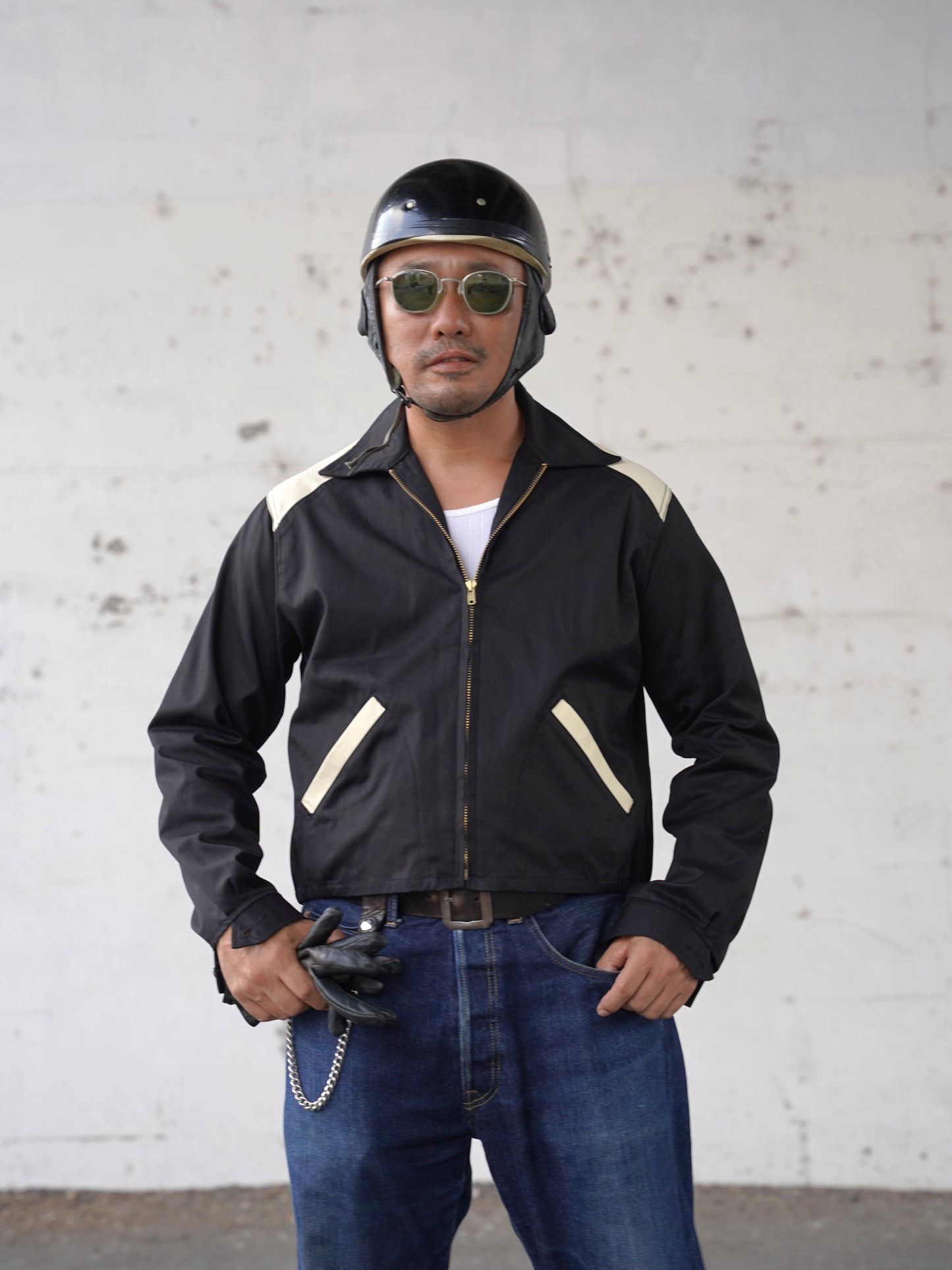 #260401 1950s Zip-up Blouson