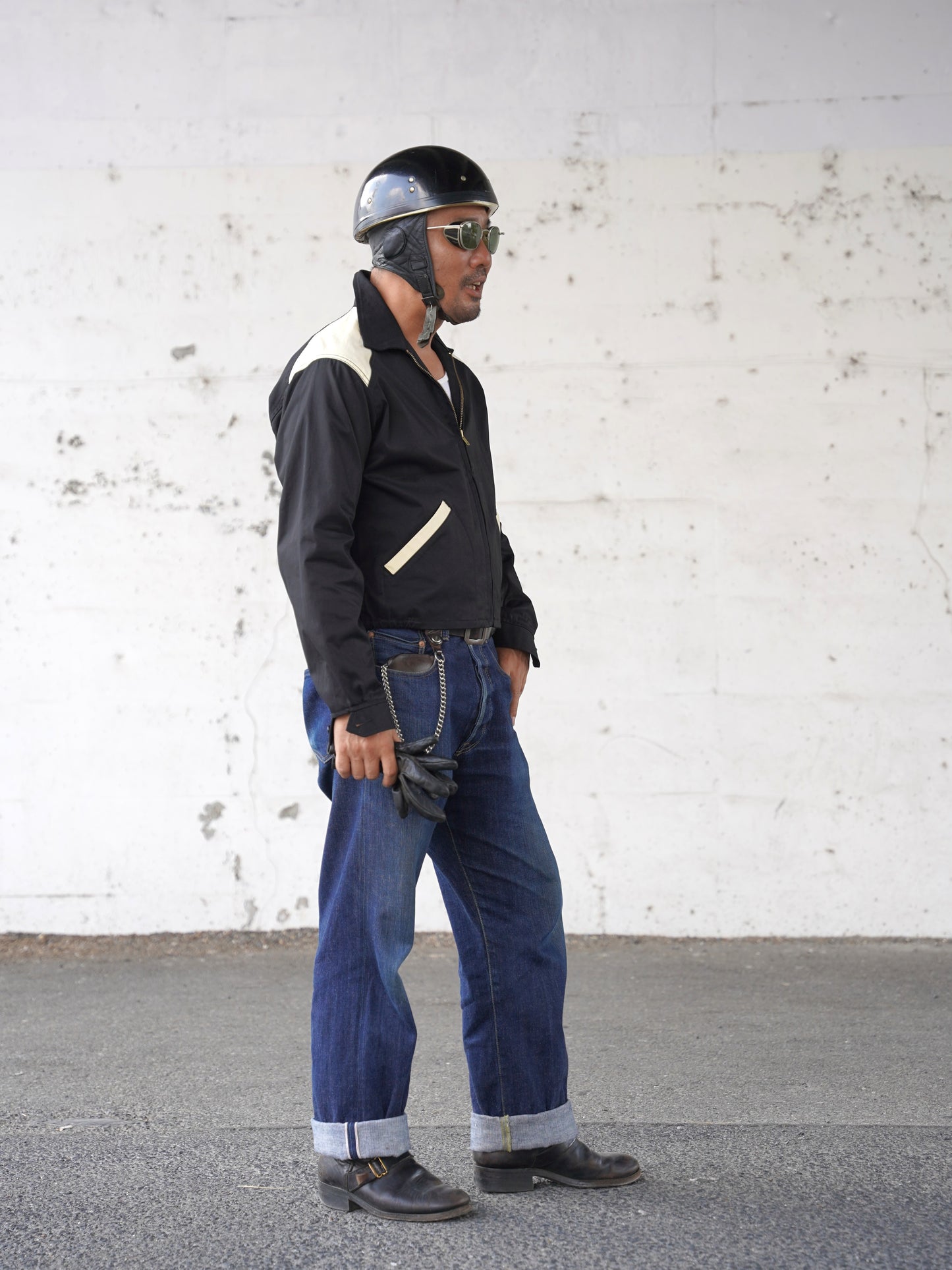 #260401 1950s Zip-up Blouson