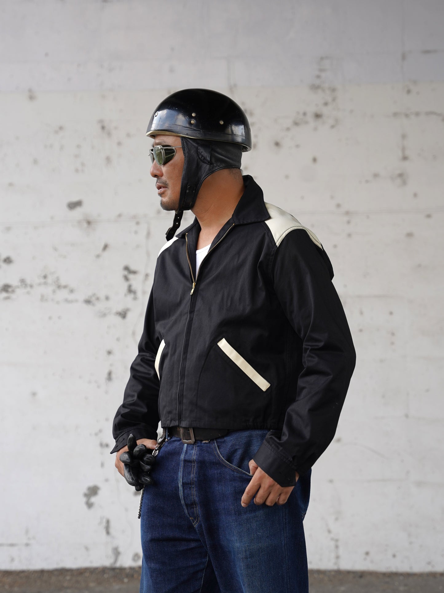 #260401 1950s Zip-up Blouson