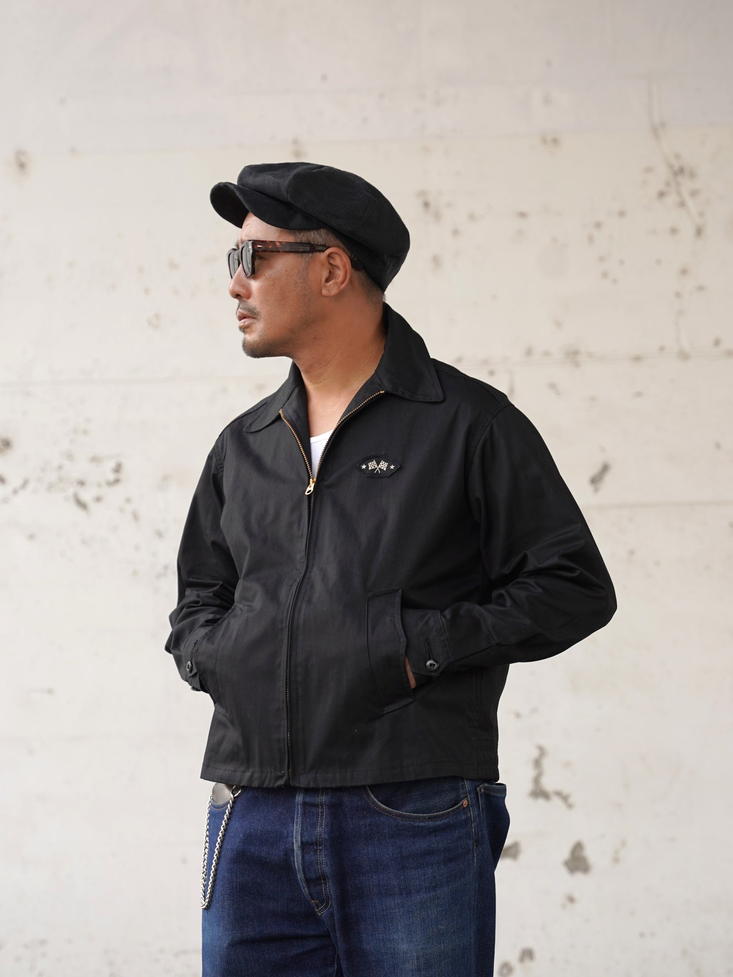 #260409 1940s Drizzler Jacket