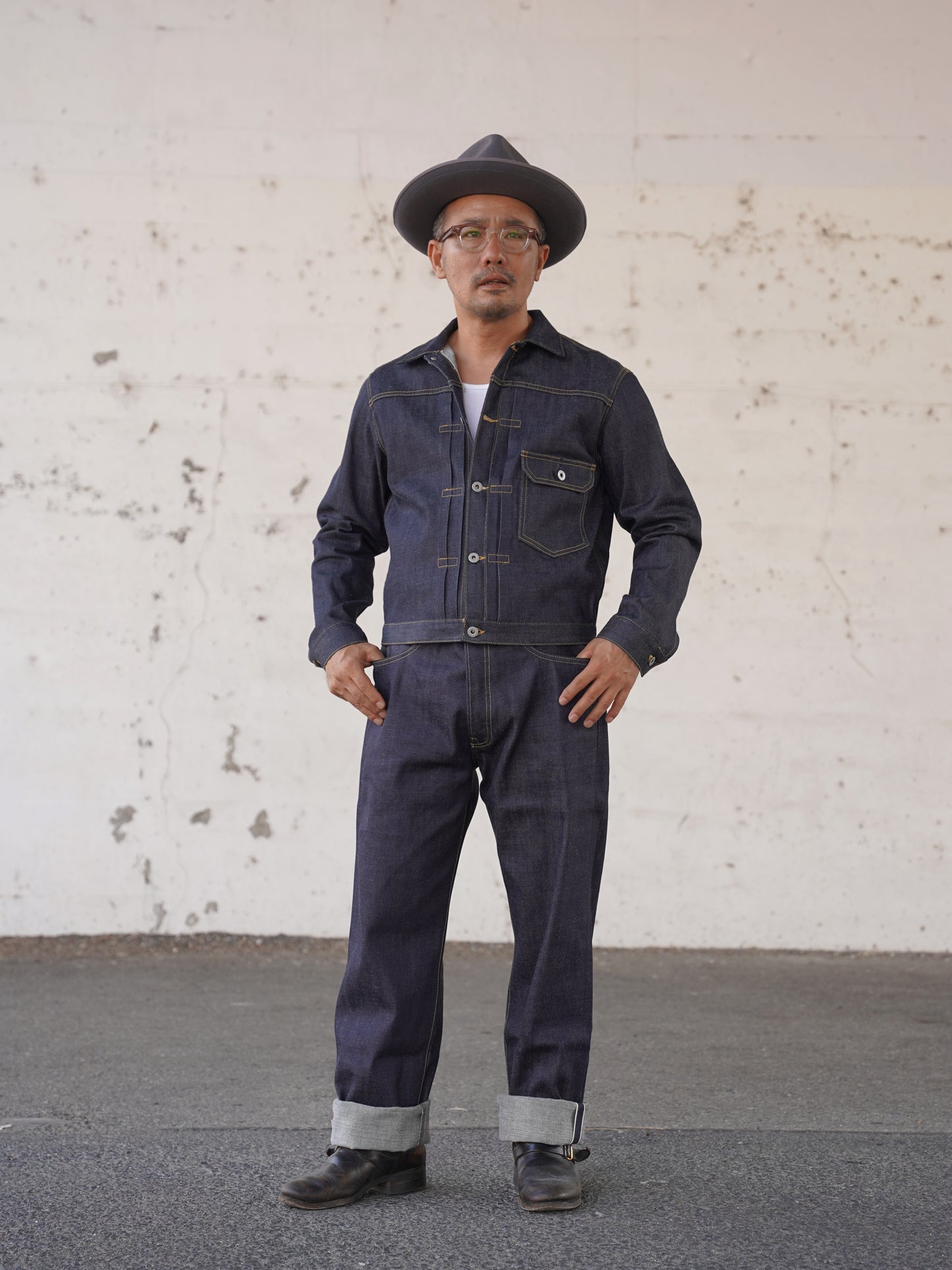 #260410 1950s Denim Jacket