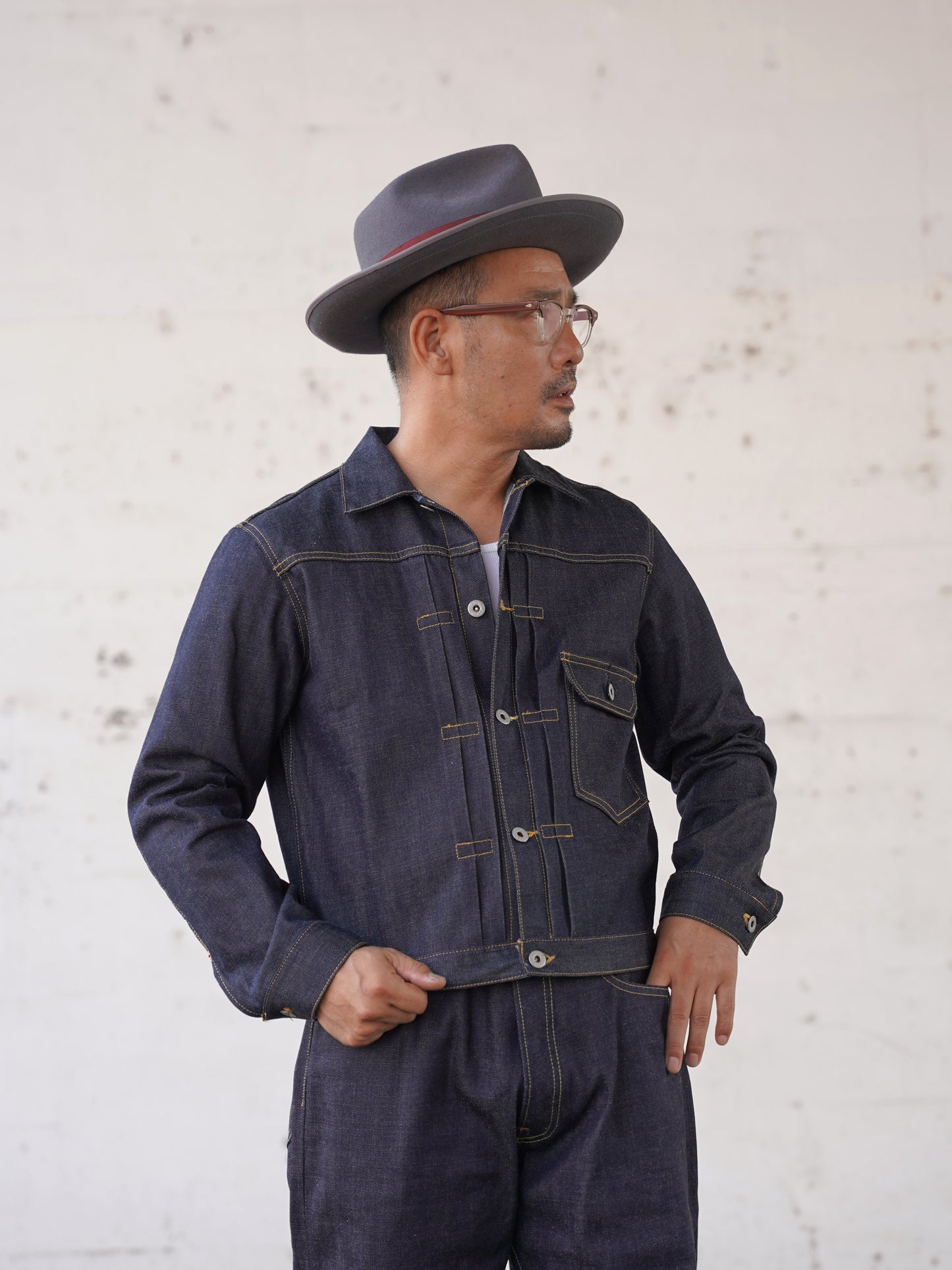 #260410 1950s Denim Jacket