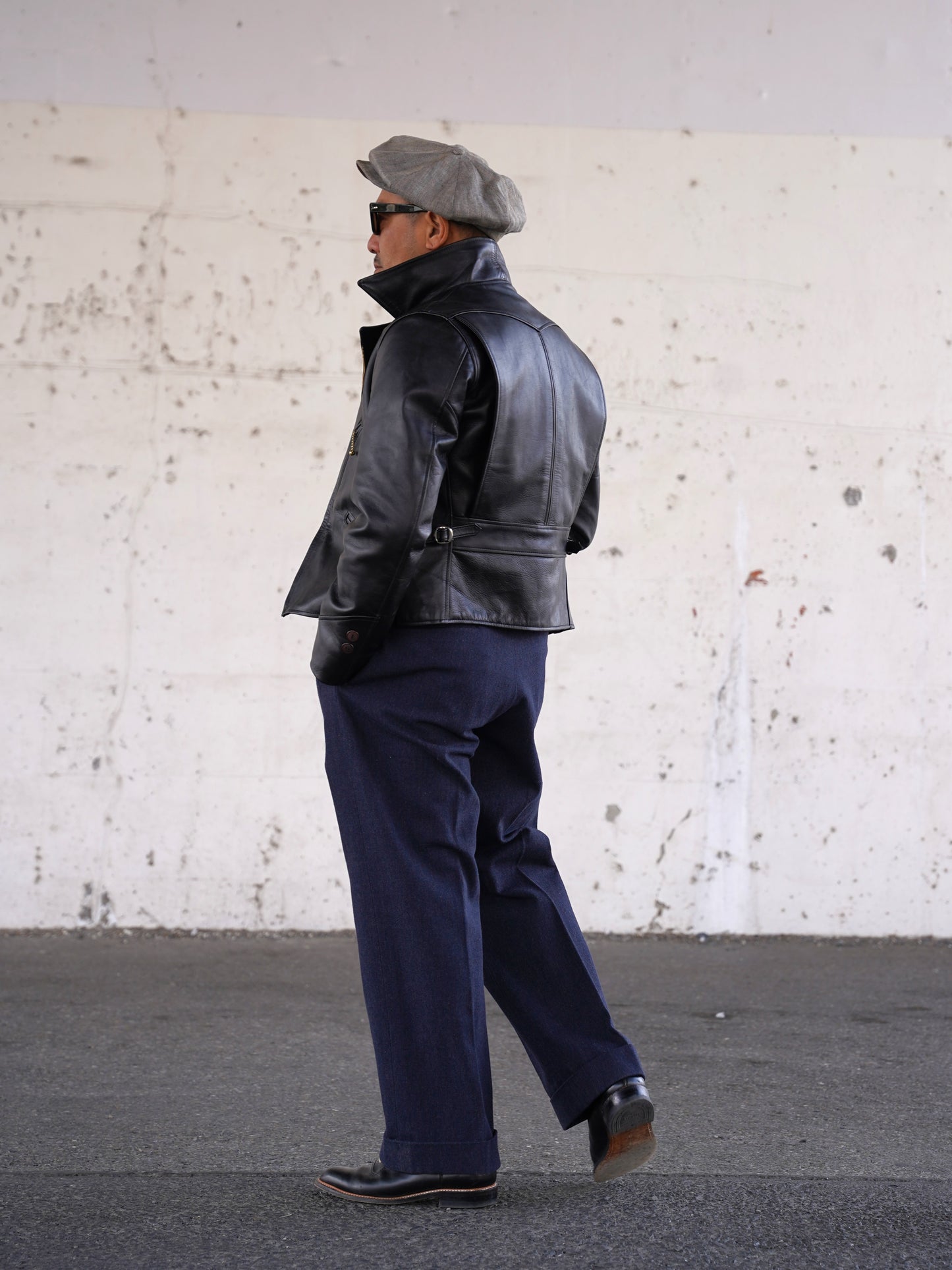 #260416 Horsehide Double Riders Jacket