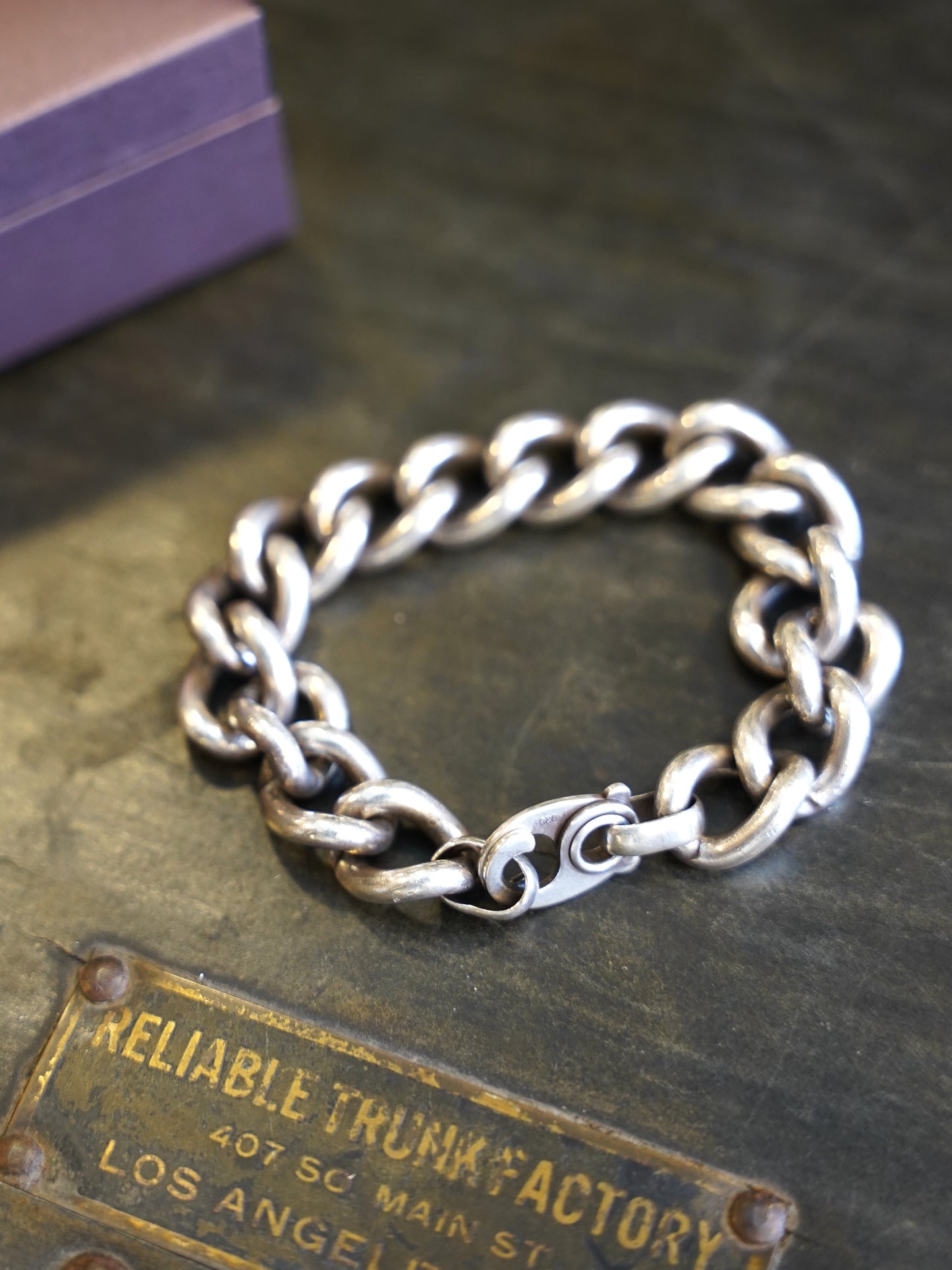 #260504 1950s Silver Bracelet #19