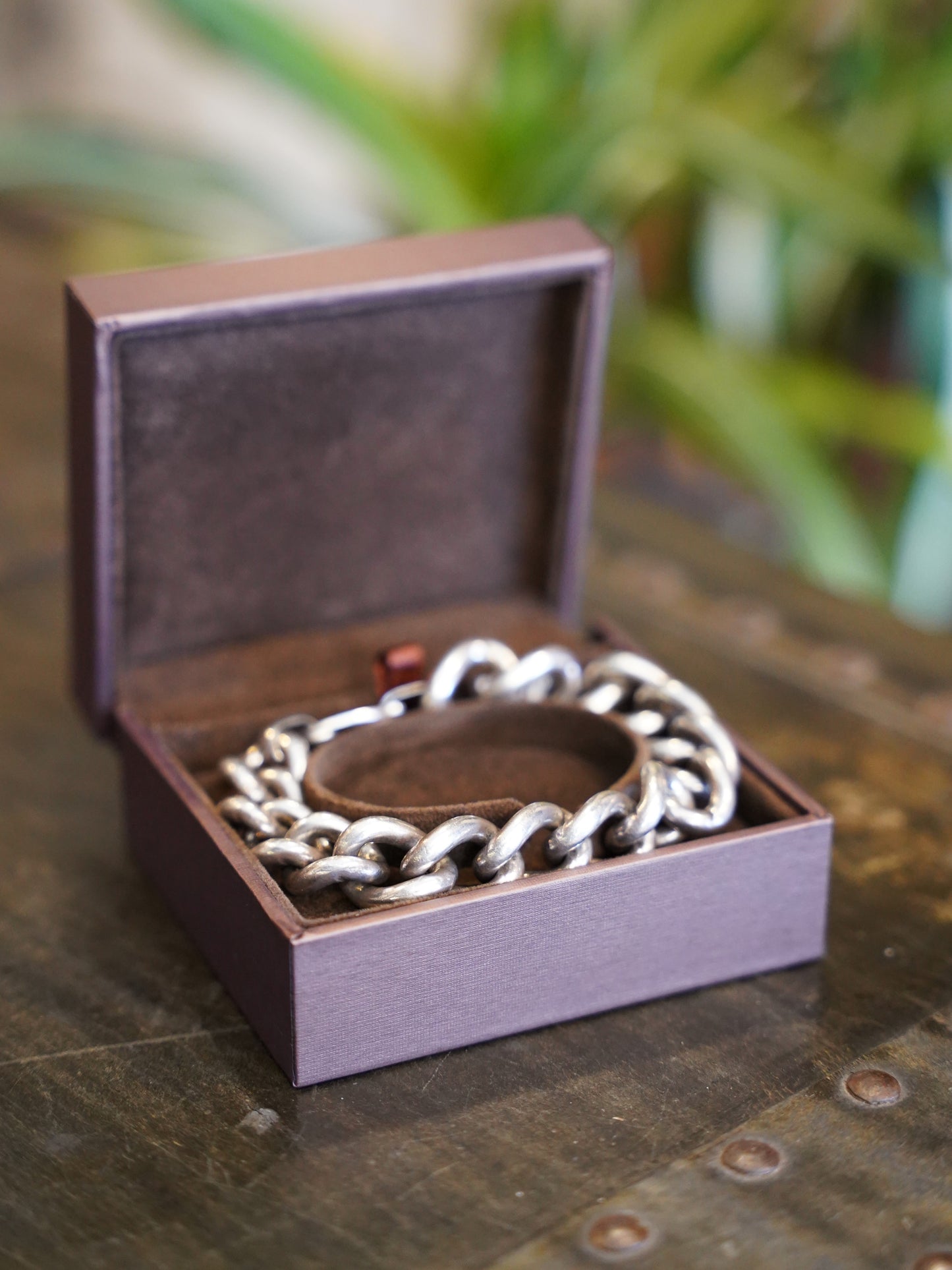 #260504 1950s Silver Bracelet #19