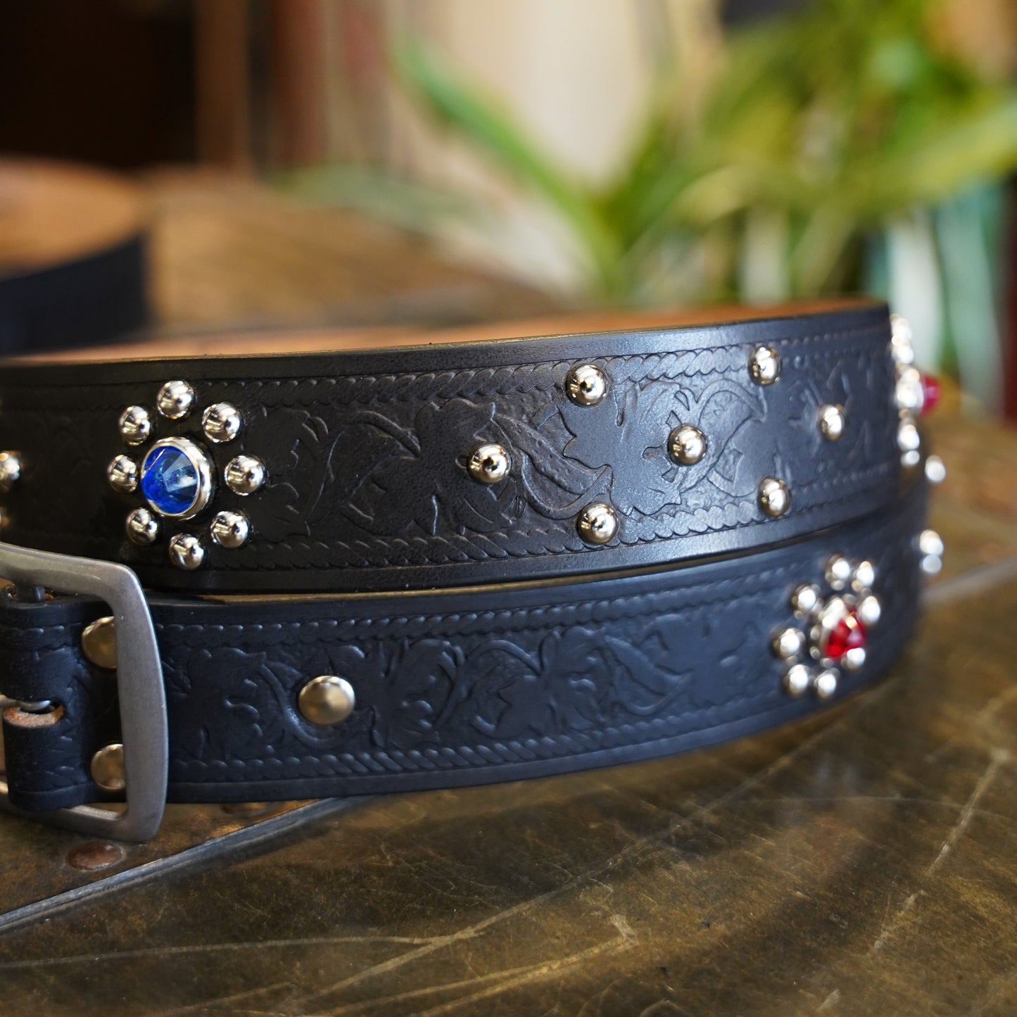 #260511 1950s 35mm Studded Belt