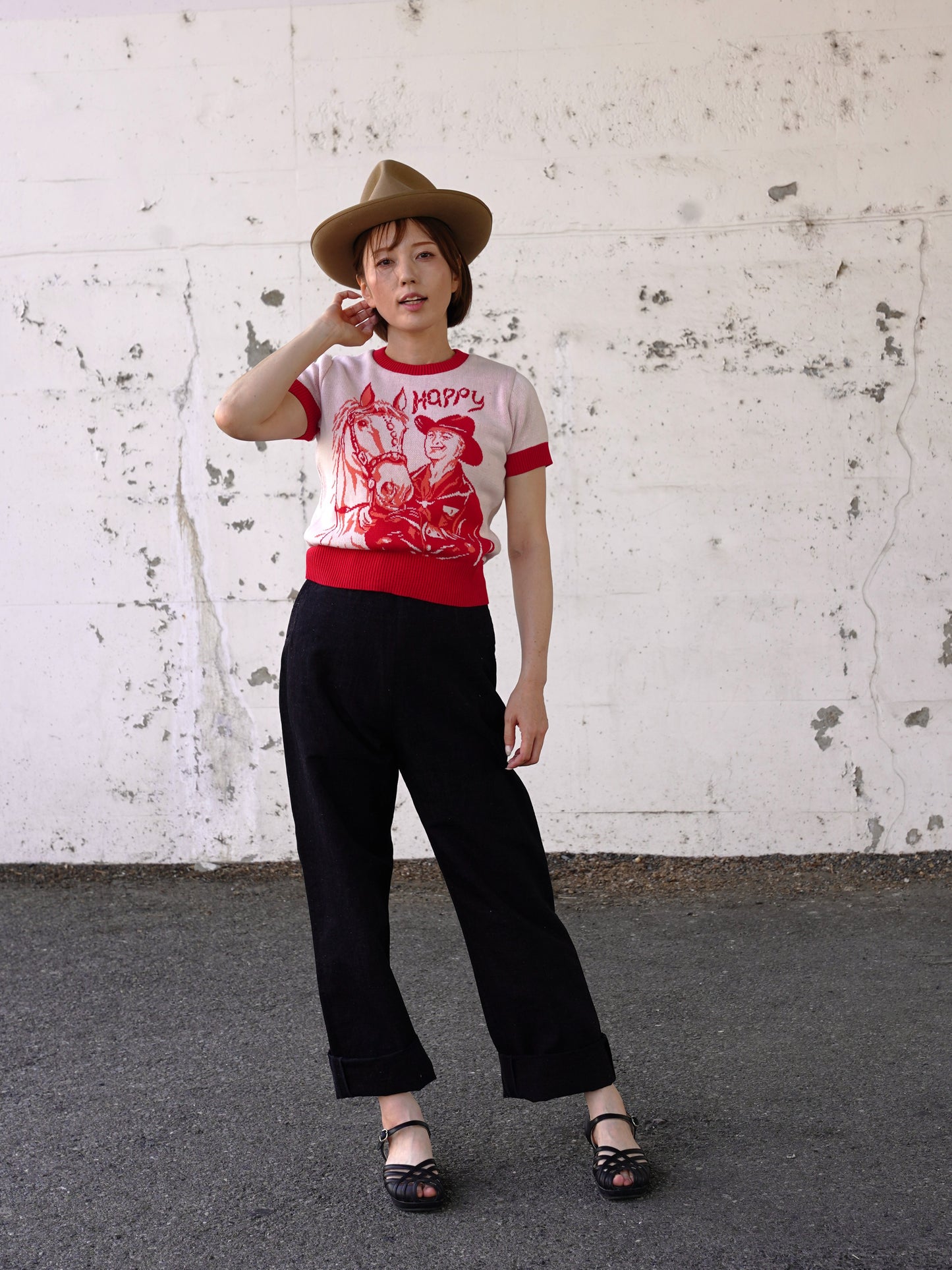 #260602 1950s Women's Summer Knit