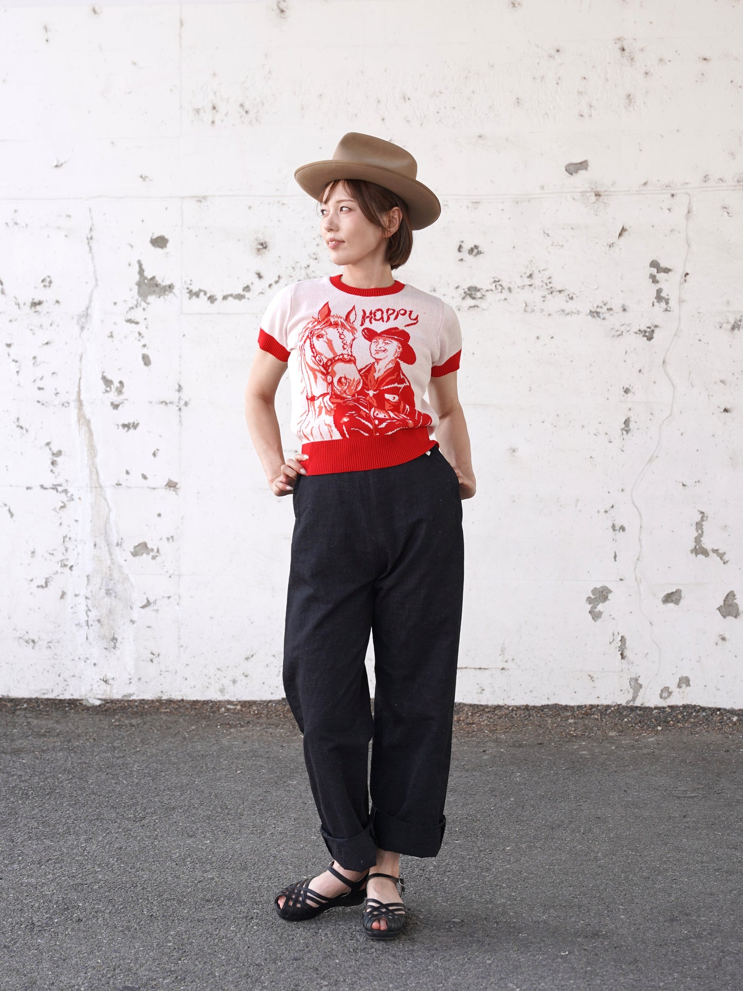 #260602 1950s Women's Summer Knit