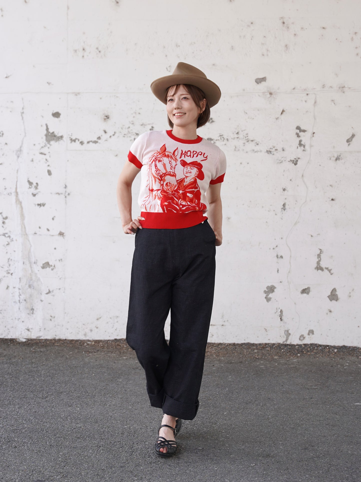 #260602 1950s Women's Summer Knit