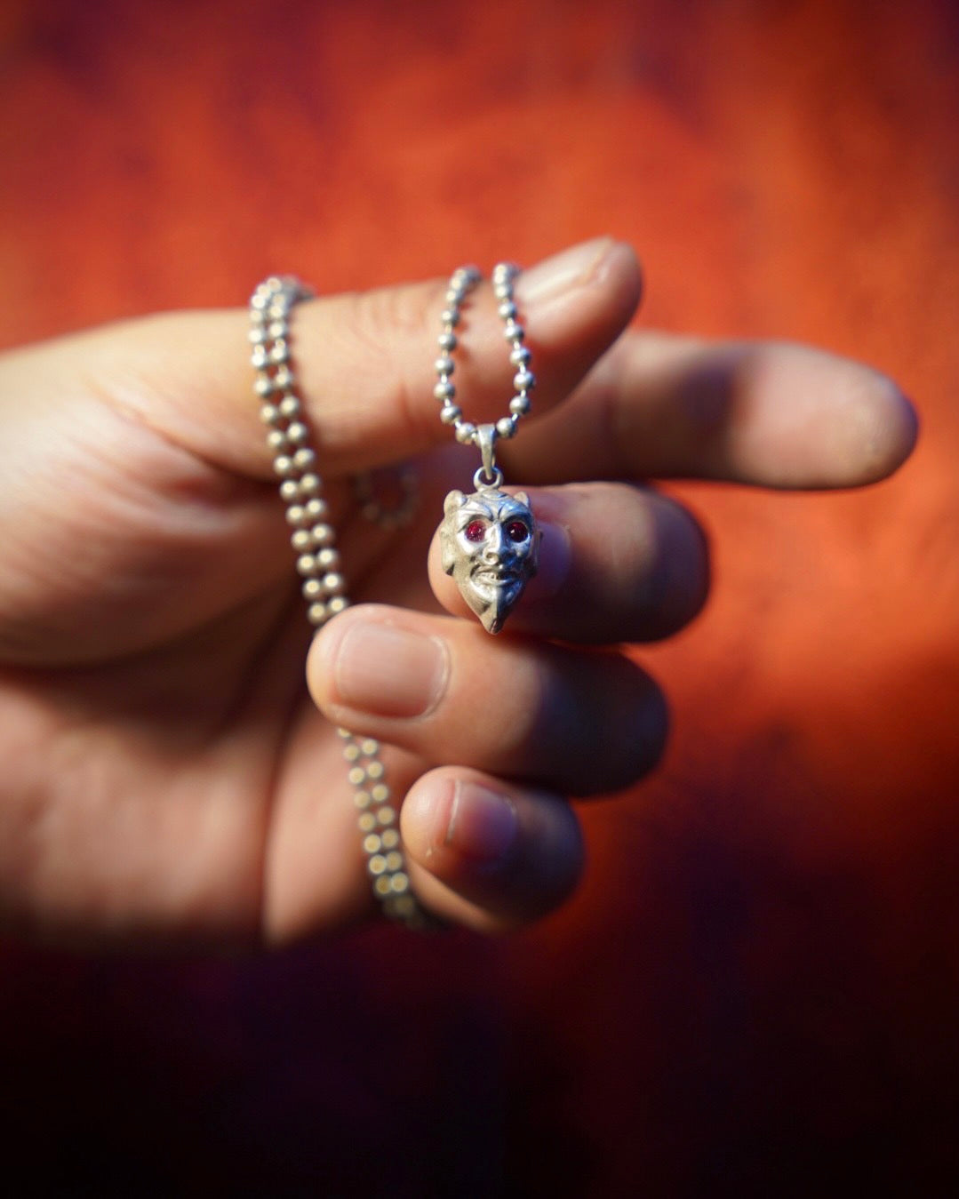 #458 1940 Devil Pendant