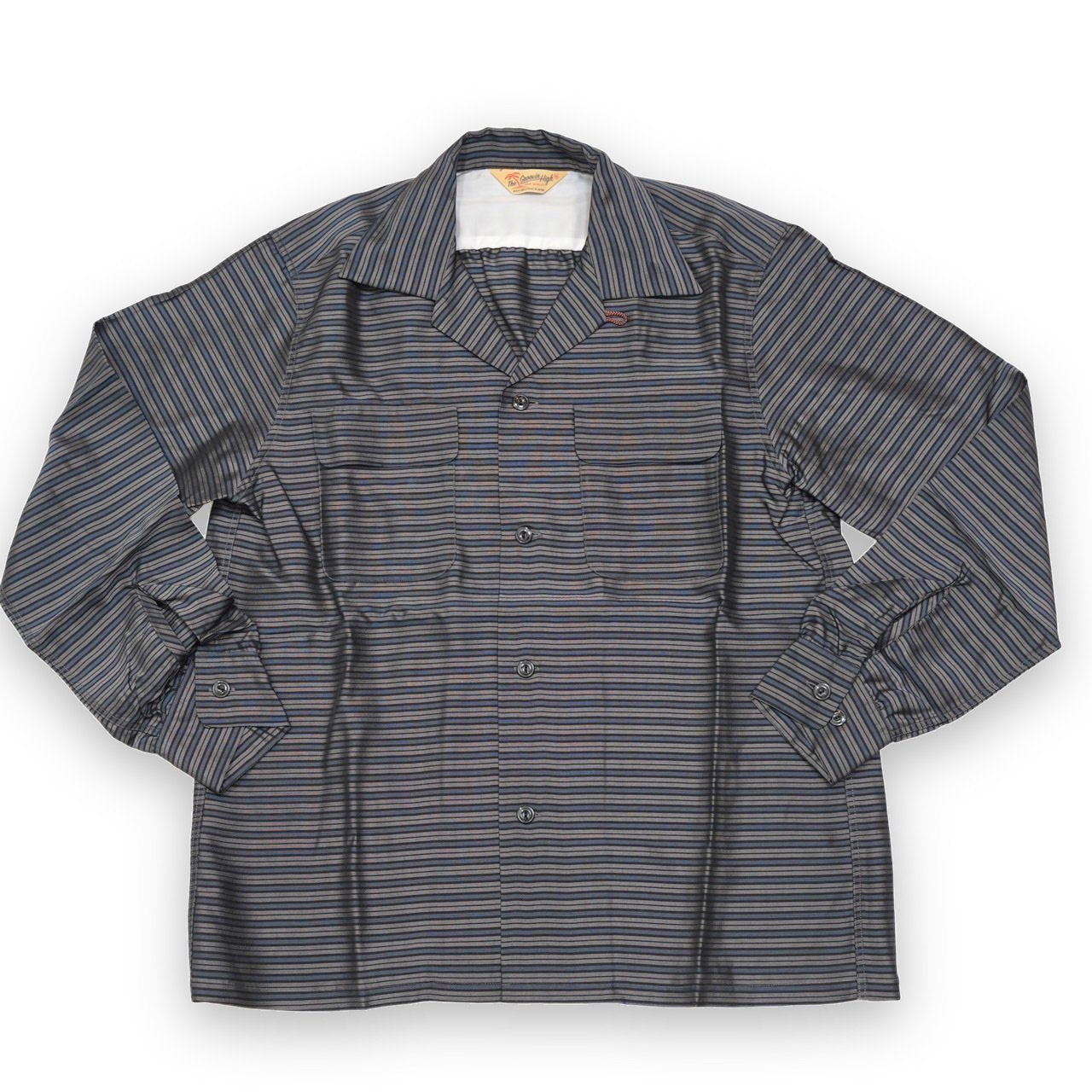 #568 1950 Rayon Acetate L/S Shirt