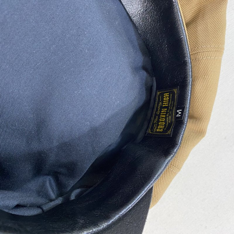 #468 1950s Motorcycle Cap
