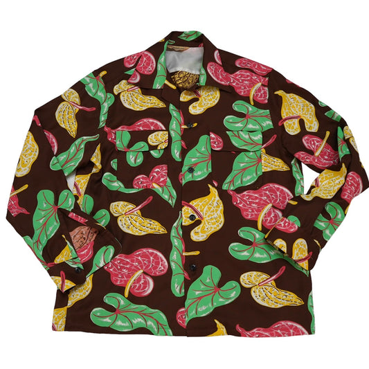 #471 1950s L/S Shirt / Leaf