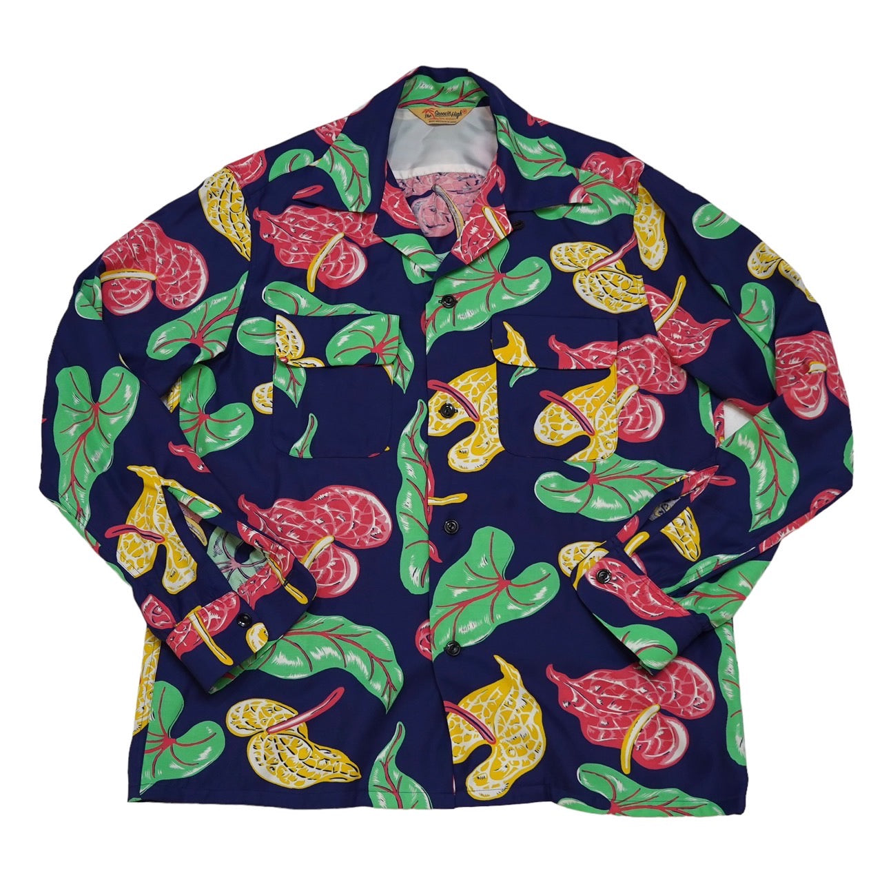 #471 1950s L/S Shirt / Leaf